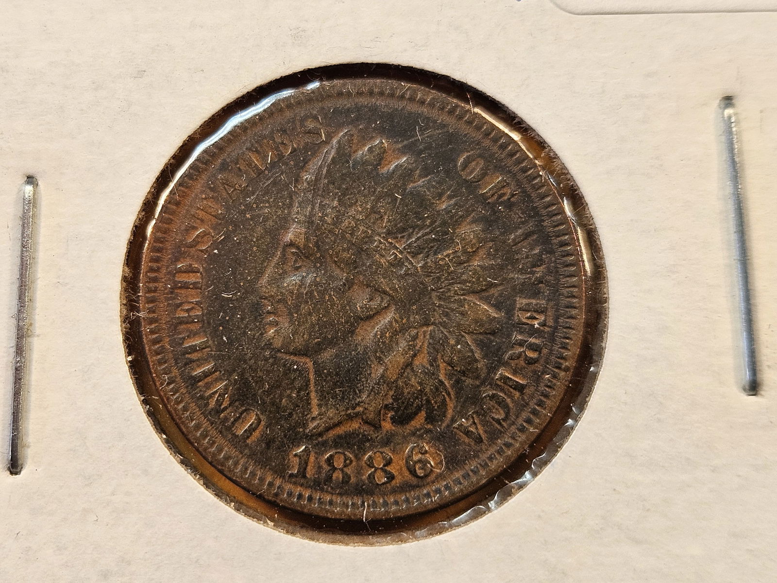 1886 Indian Head Cent (1 of 4)