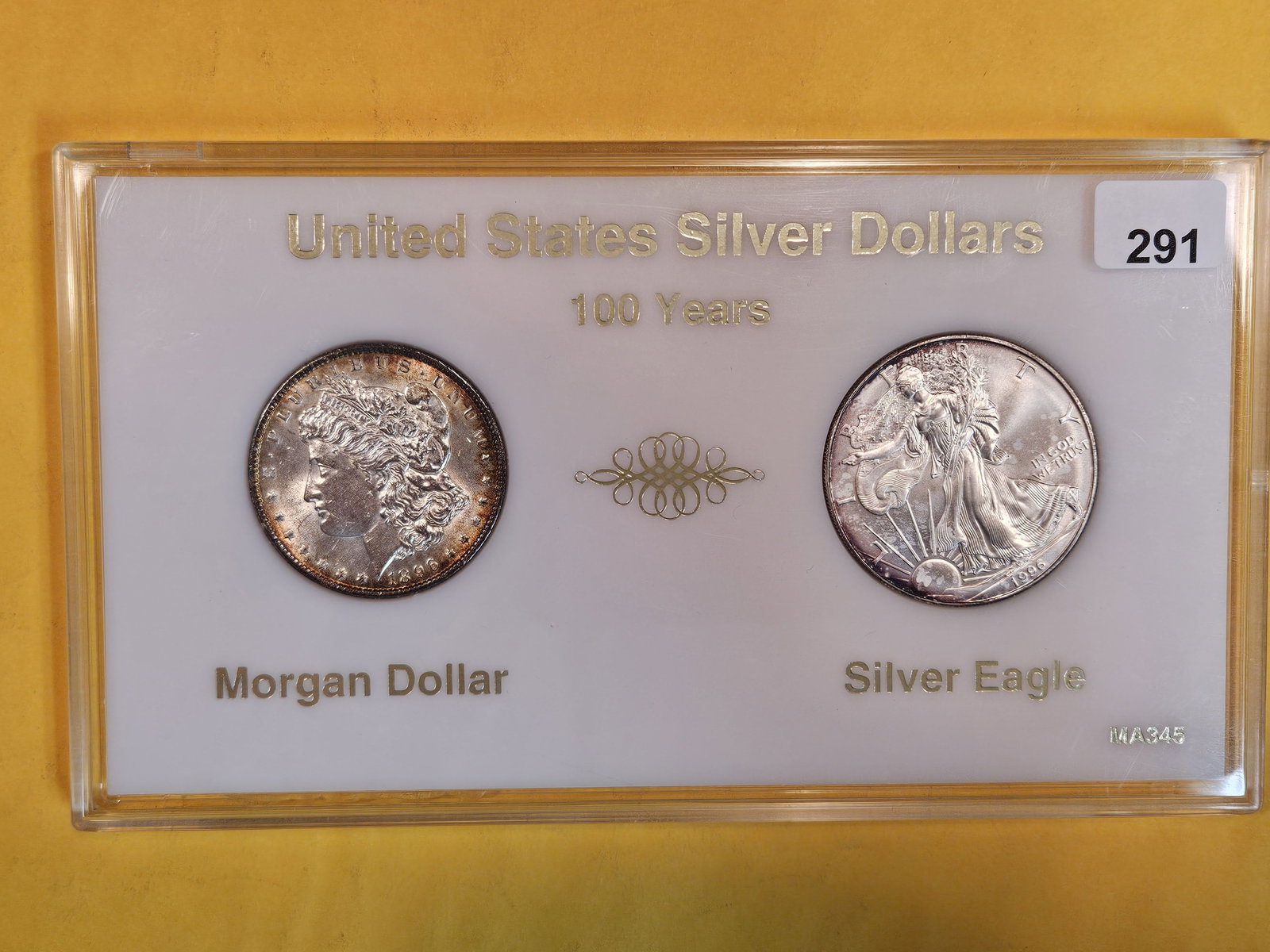 United States Silver Dollars 100 years (1 of 8)