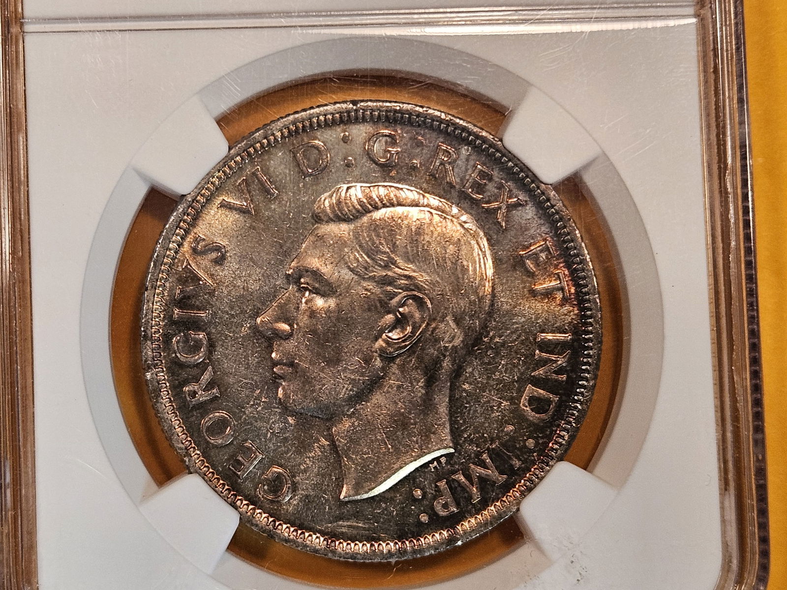 Variety! NGC 1947 Canada Silver Dollar in Mint State 61 (1 of 4)