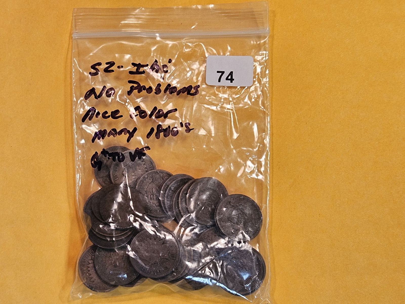 Fifty-Two Indian Cents (1 of 2)