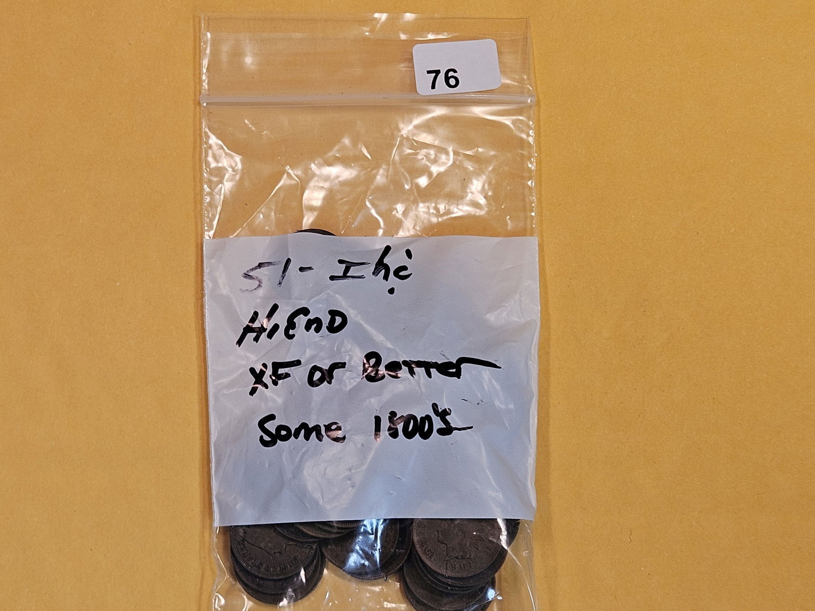 Fifty-One Indian Cents (1 of 5)