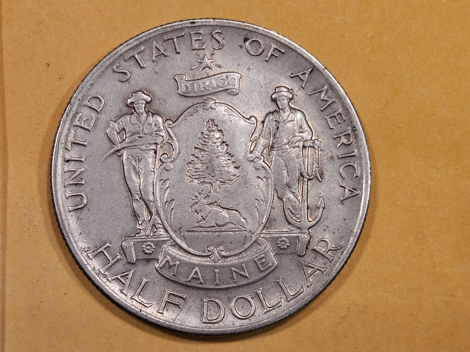 1920 Maine Commemorative Silver Half Dollar (1 of 4)