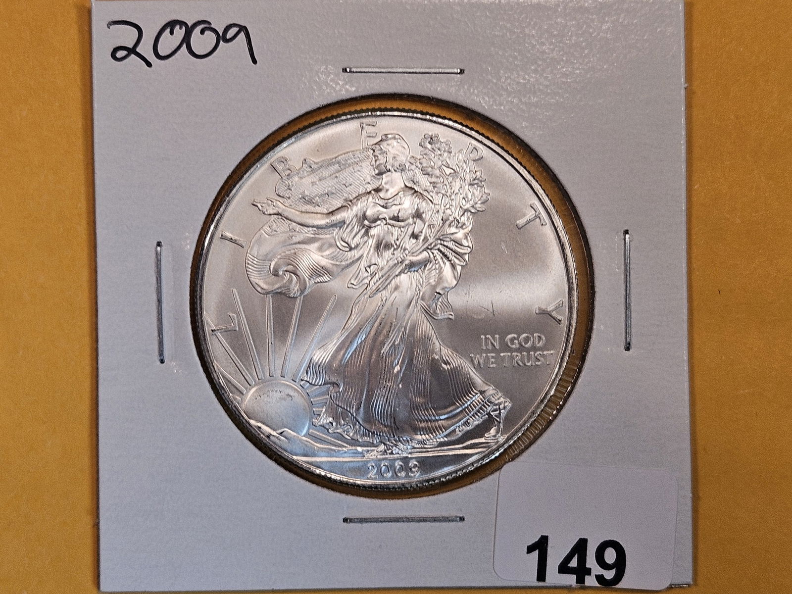 GEM Brilliant Uncirculated 2009 American Silver Eagle (1 of 2)