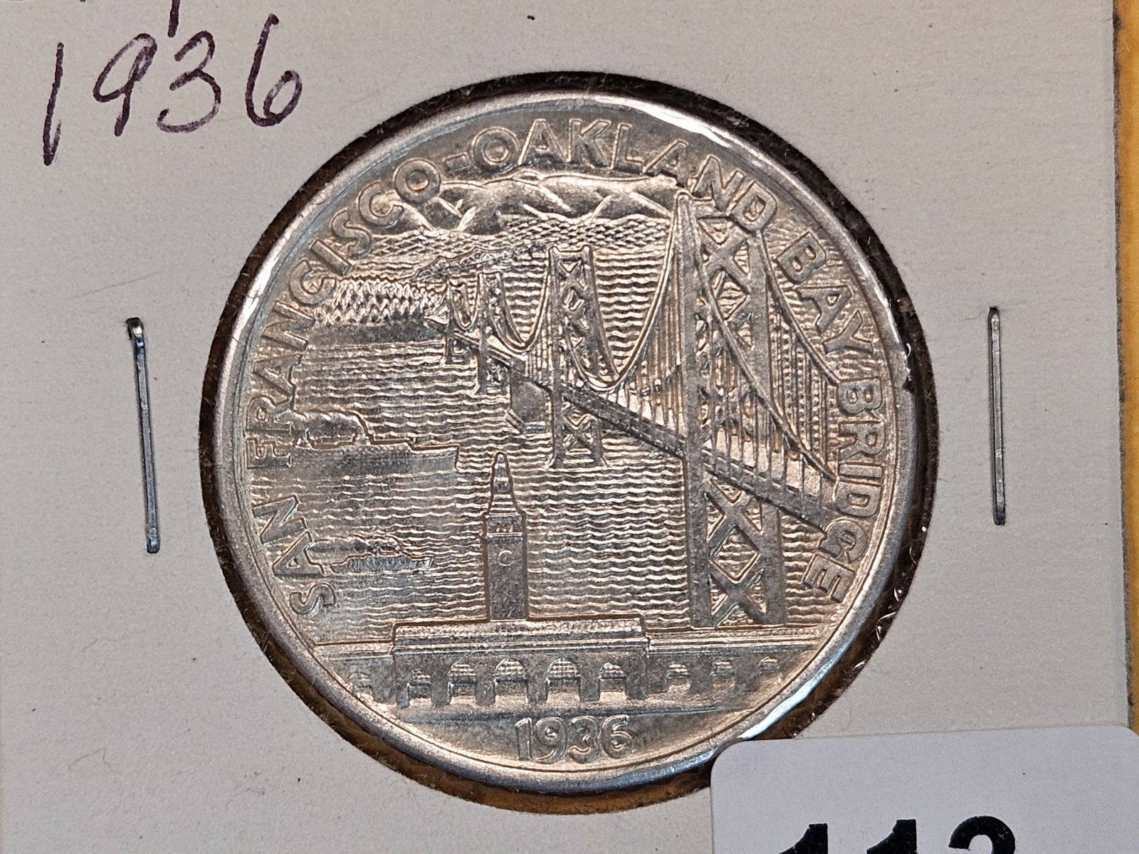 Very Choice Brilliant Uncirculated Plus 1936 Commemorative silver Half Dollar (1 of 4)