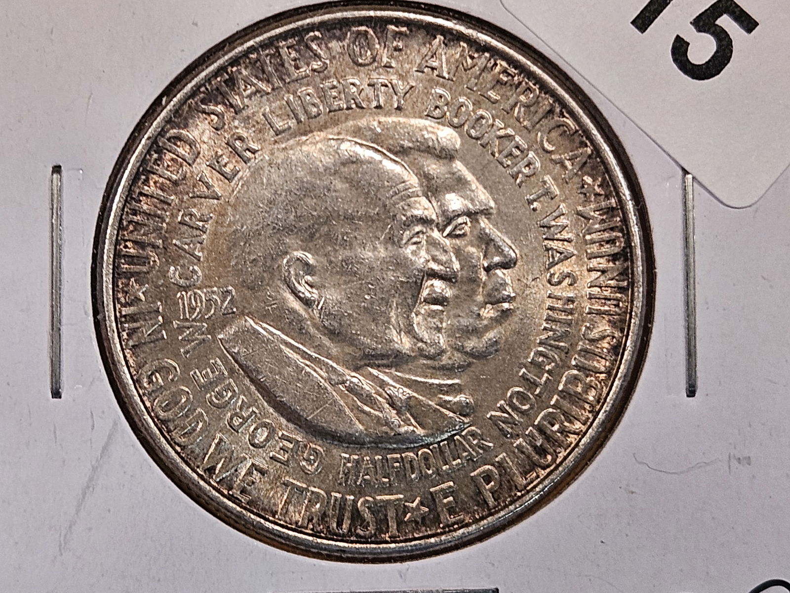 Choice Brilliant Uncirculated Plus 1952 Commemorative silver Half Dollar (1 of 4)