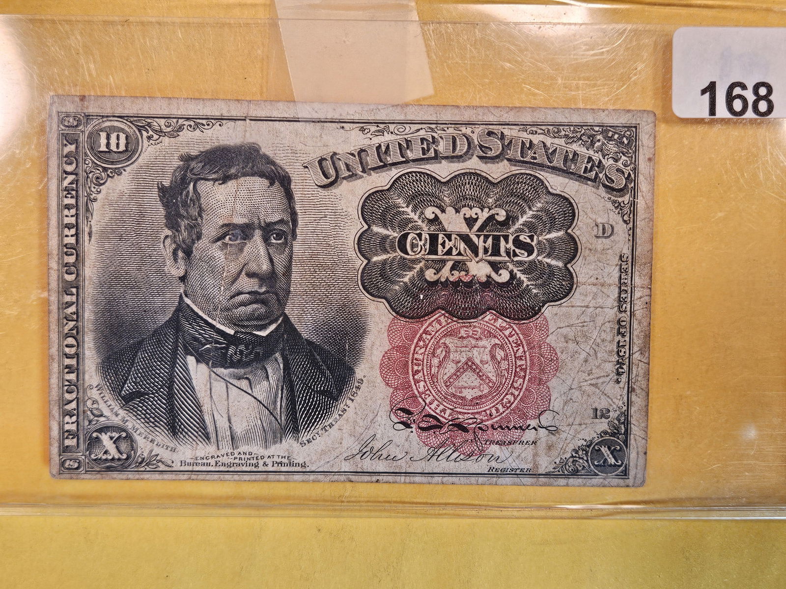 Ten Cent Fractional Currency (1 of 2)