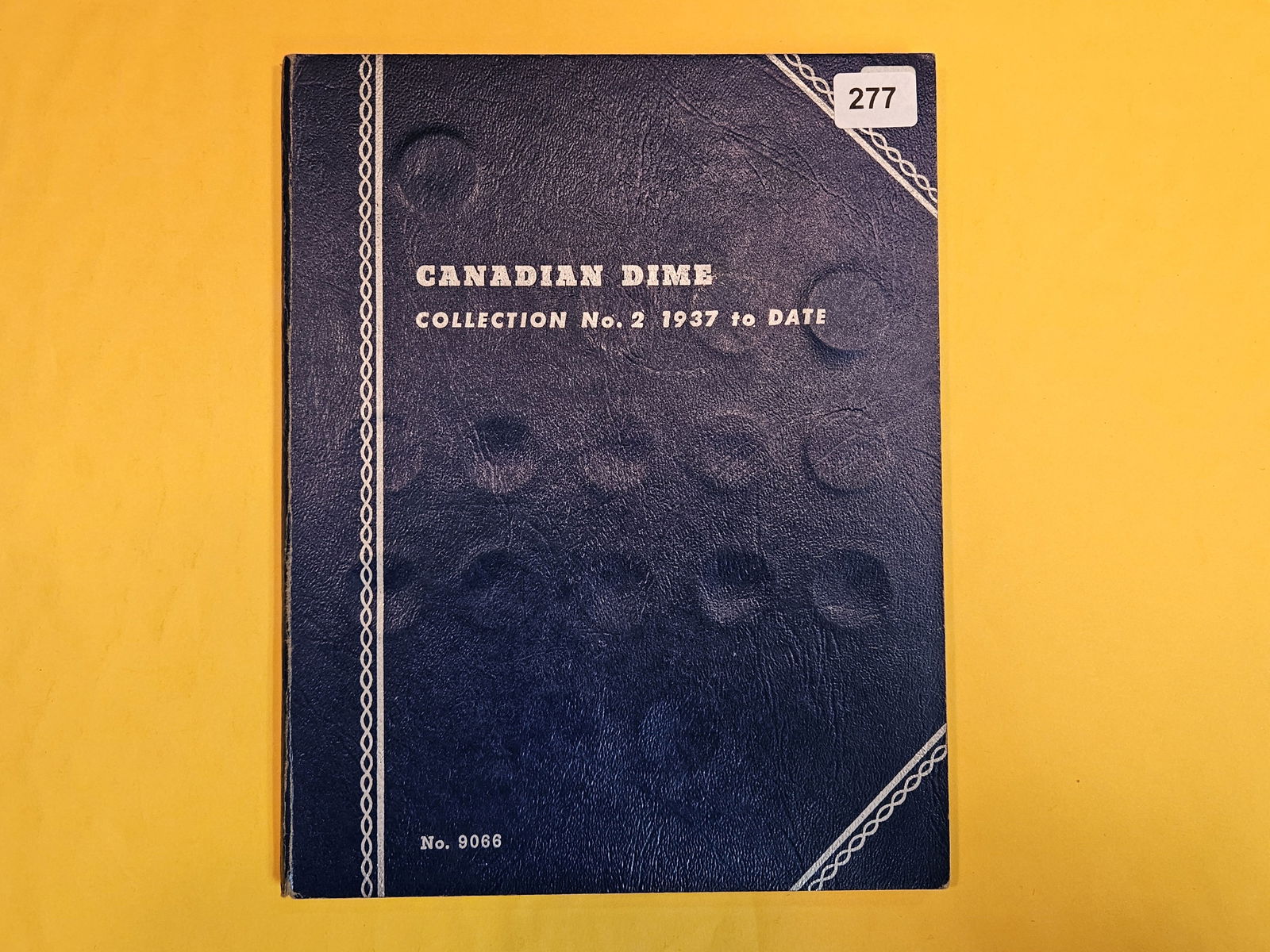 Mostly full Canadian Dime Collection (1 of 4)