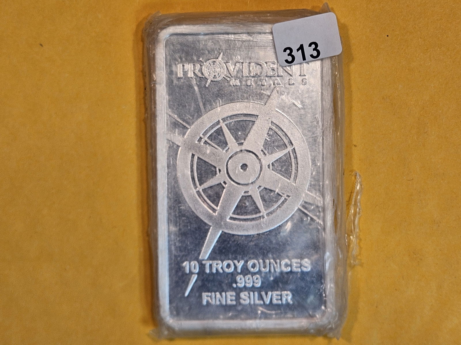 TEN Troy ounce .999 fine silver bar (1 of 2)