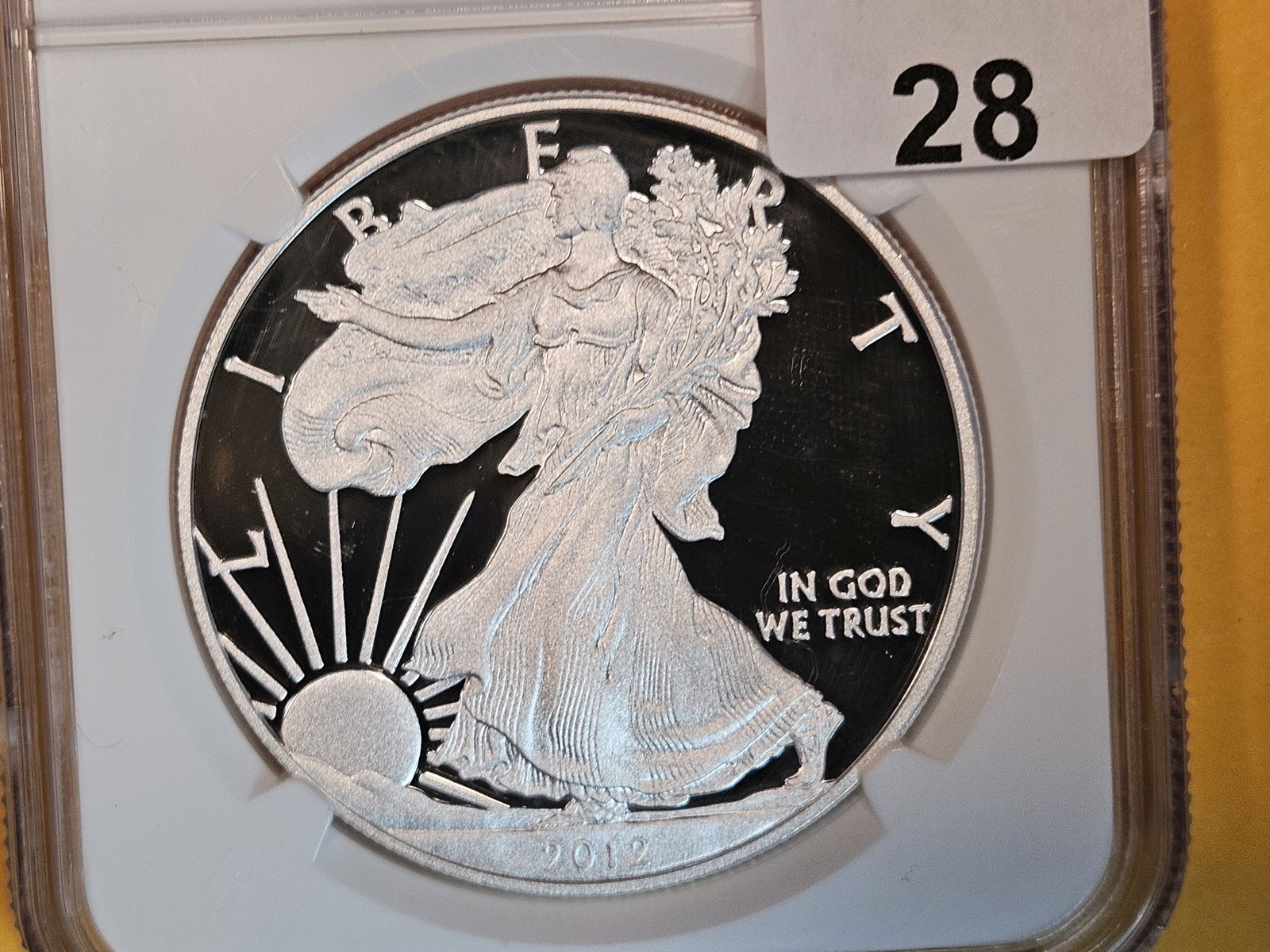 PERFECT! NGC 2012-W American Silver Eagle in Proof 70 Ultra Cameo (1 of 3)