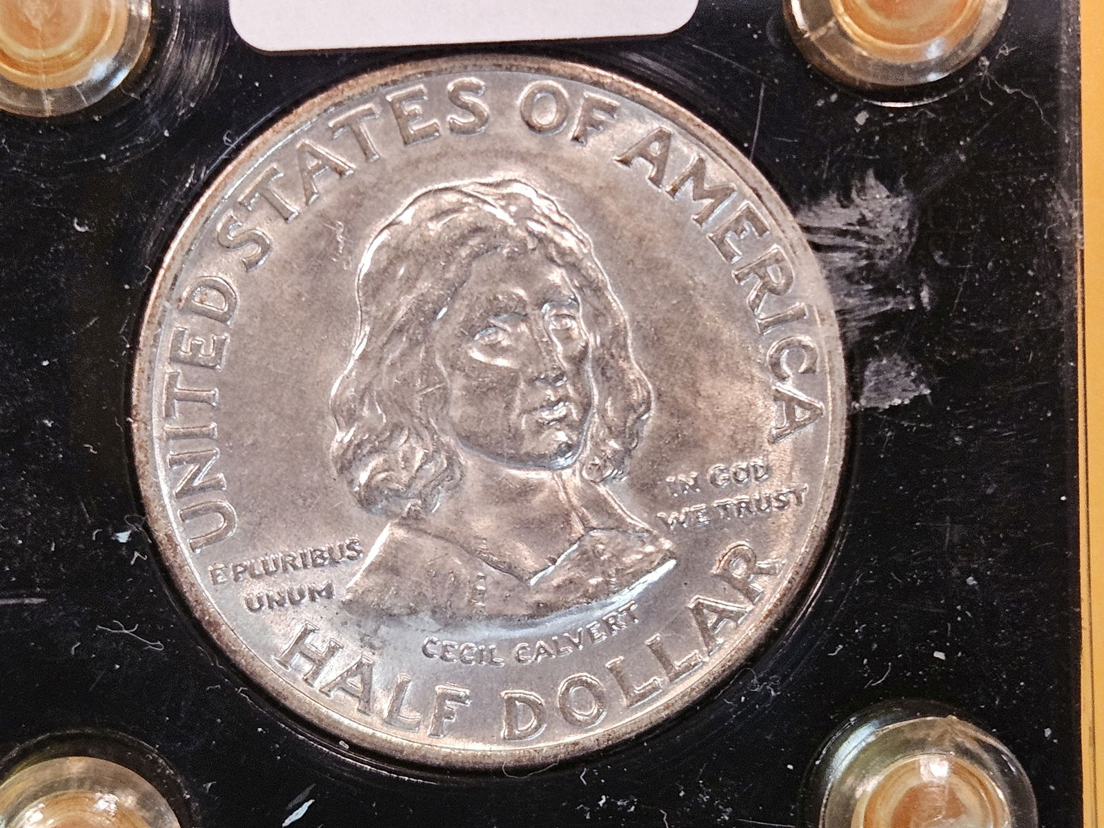 GEM Brilliant Uncirculated 1934 Commemorative silver half dollar (1 of 4)