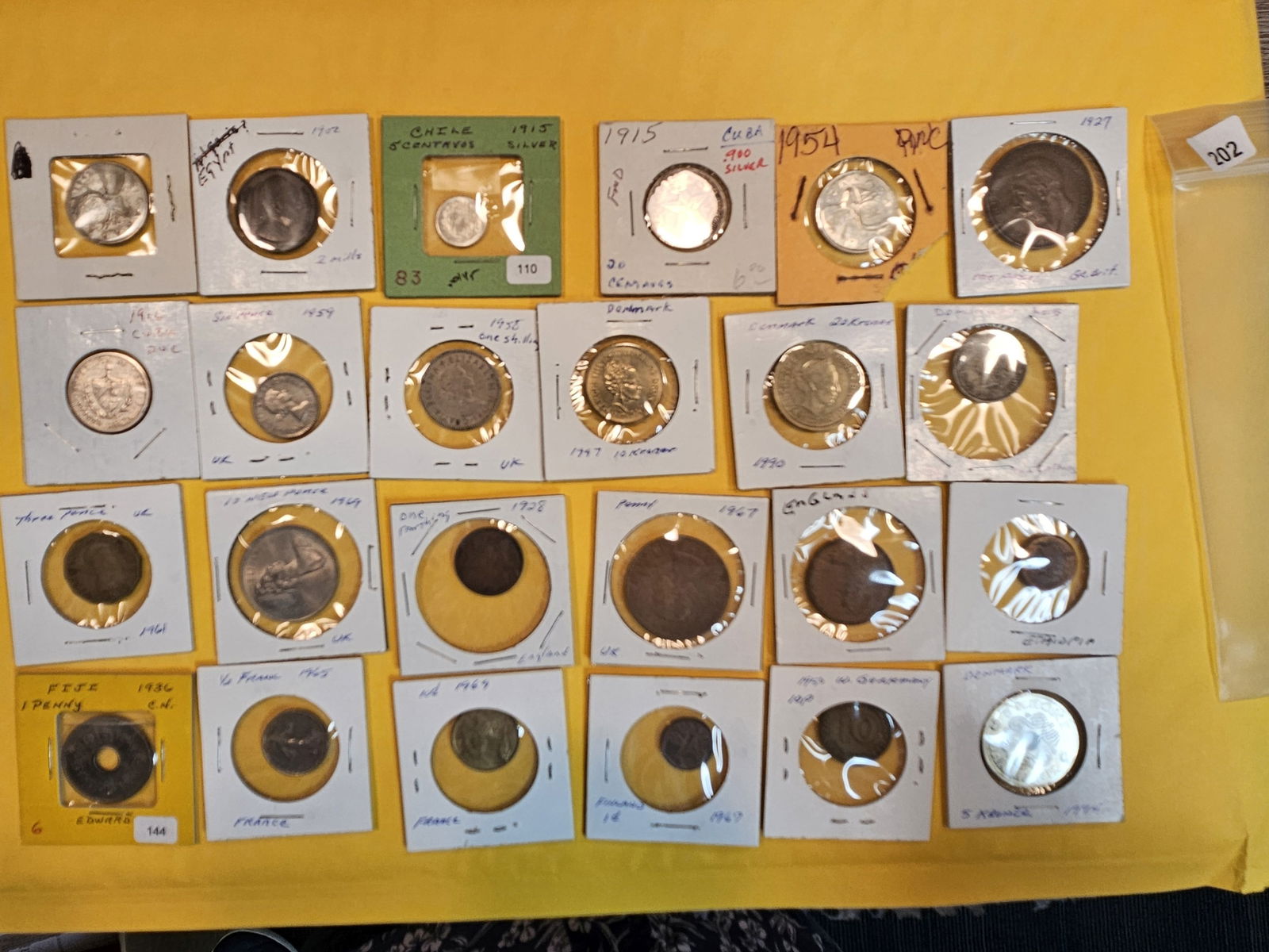 Twenty-four nice mixed world coins (1 of 11)