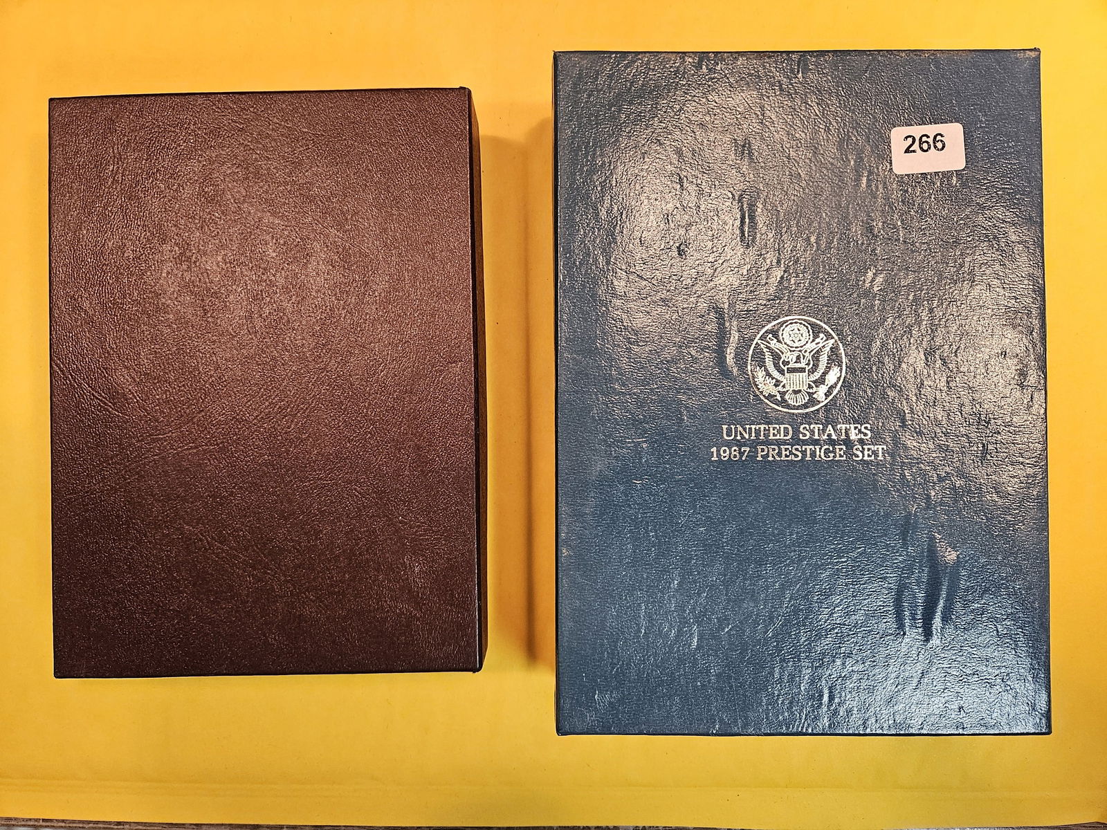1984 and 1987 US SILVER Prestige Sets (1 of 3)