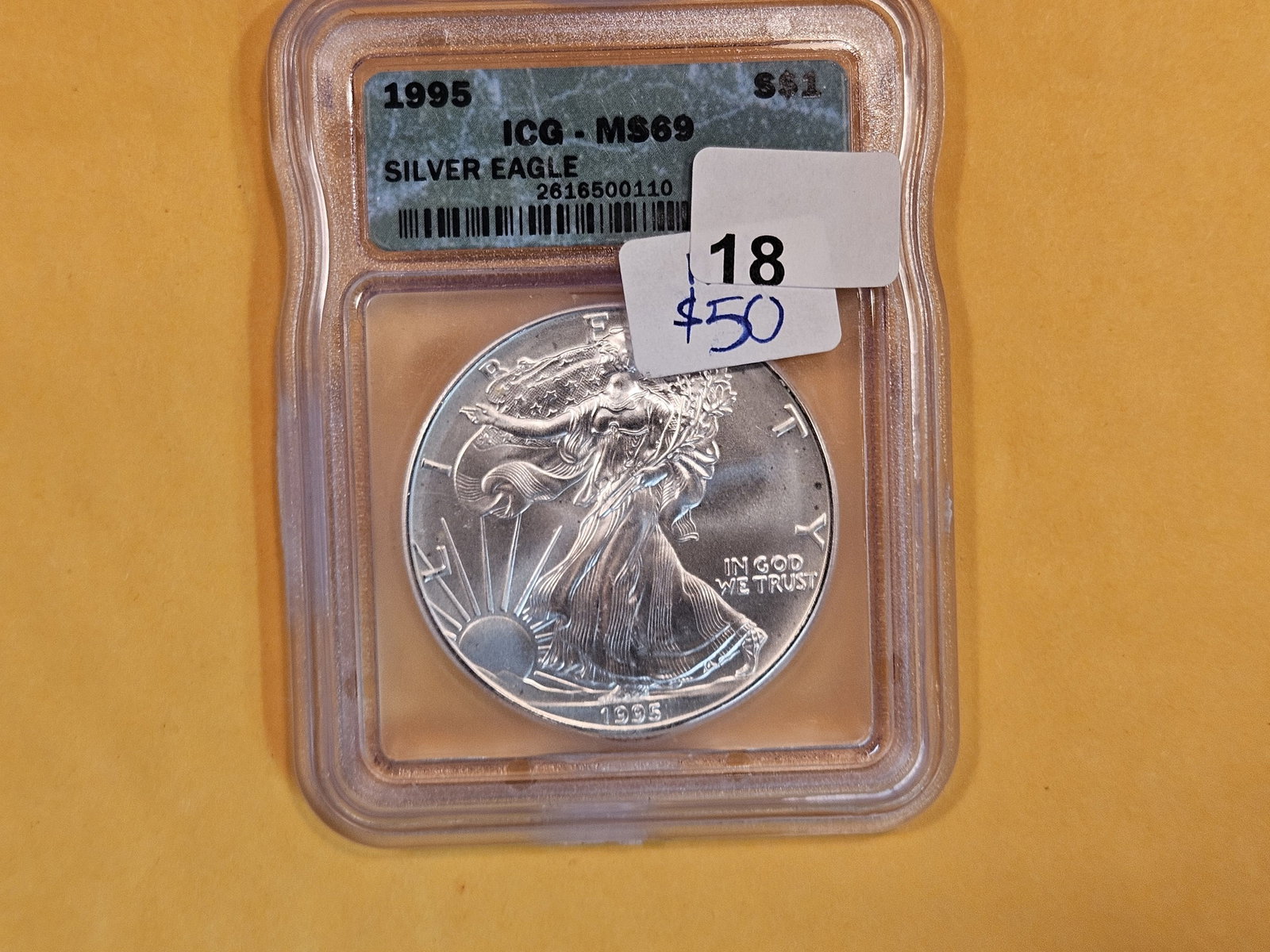 ICG 1995 American Silver Eagle (1 of 2)