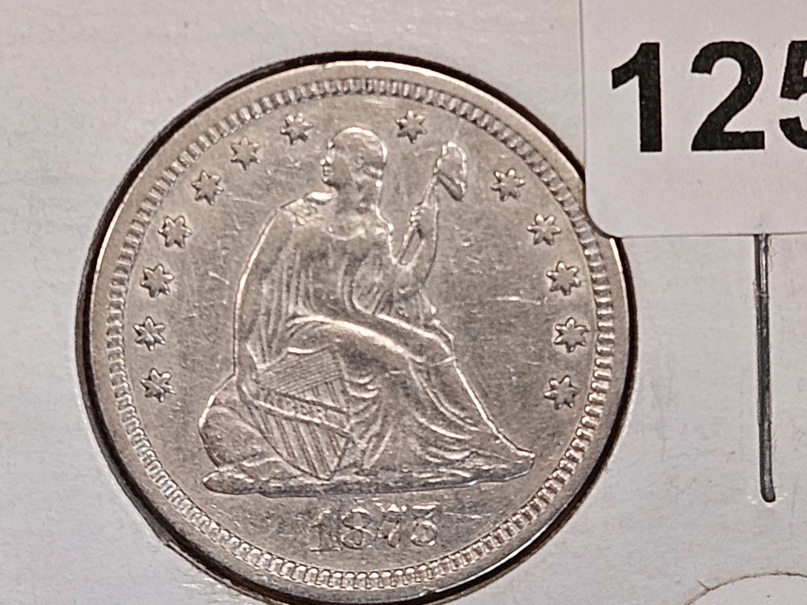 1875 Seated Liberty Quarter (1 of 5)