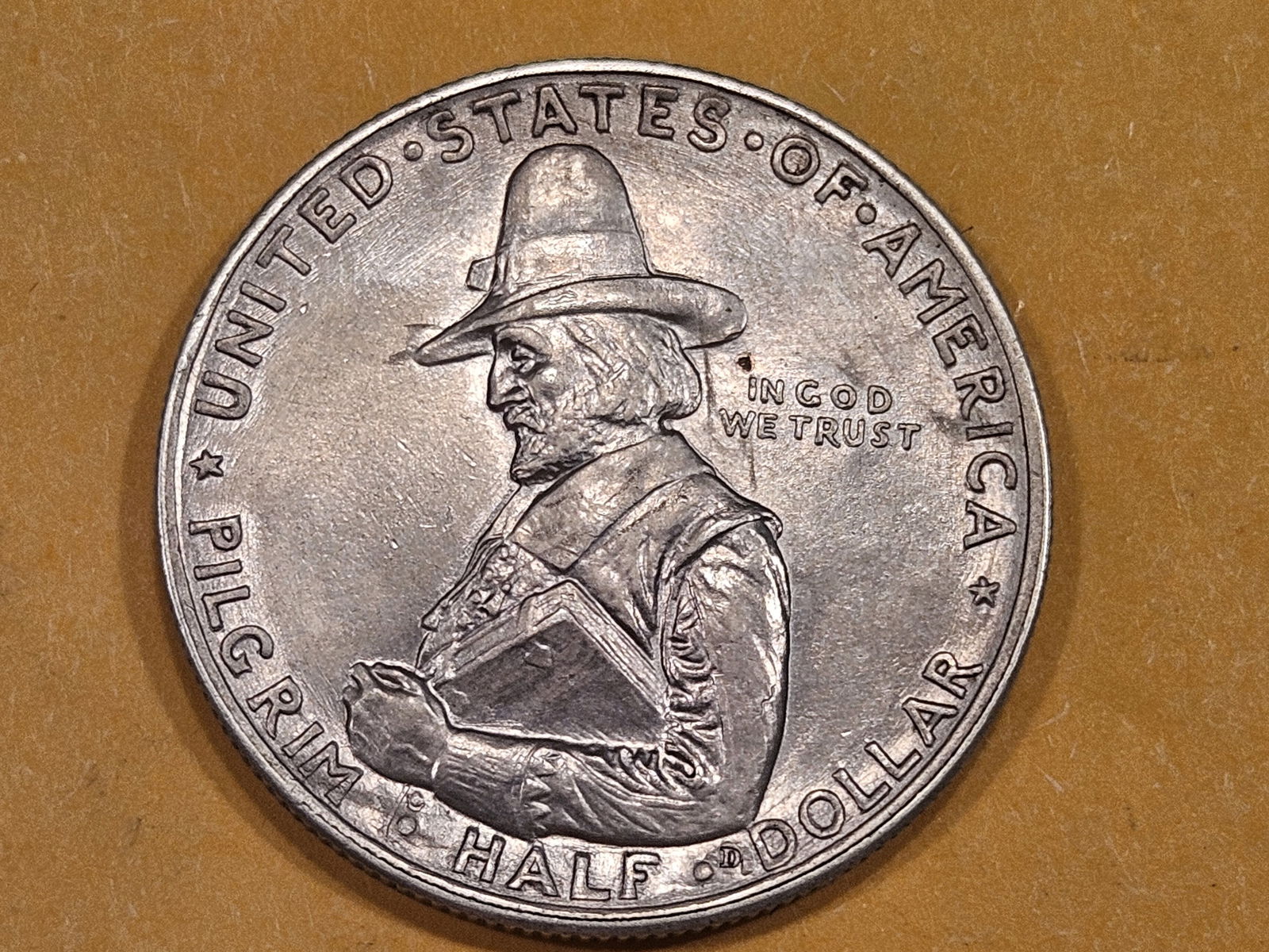 Brilliant About Uncirculated plus 1920 Commemorative silver half dollar (1 of 5)