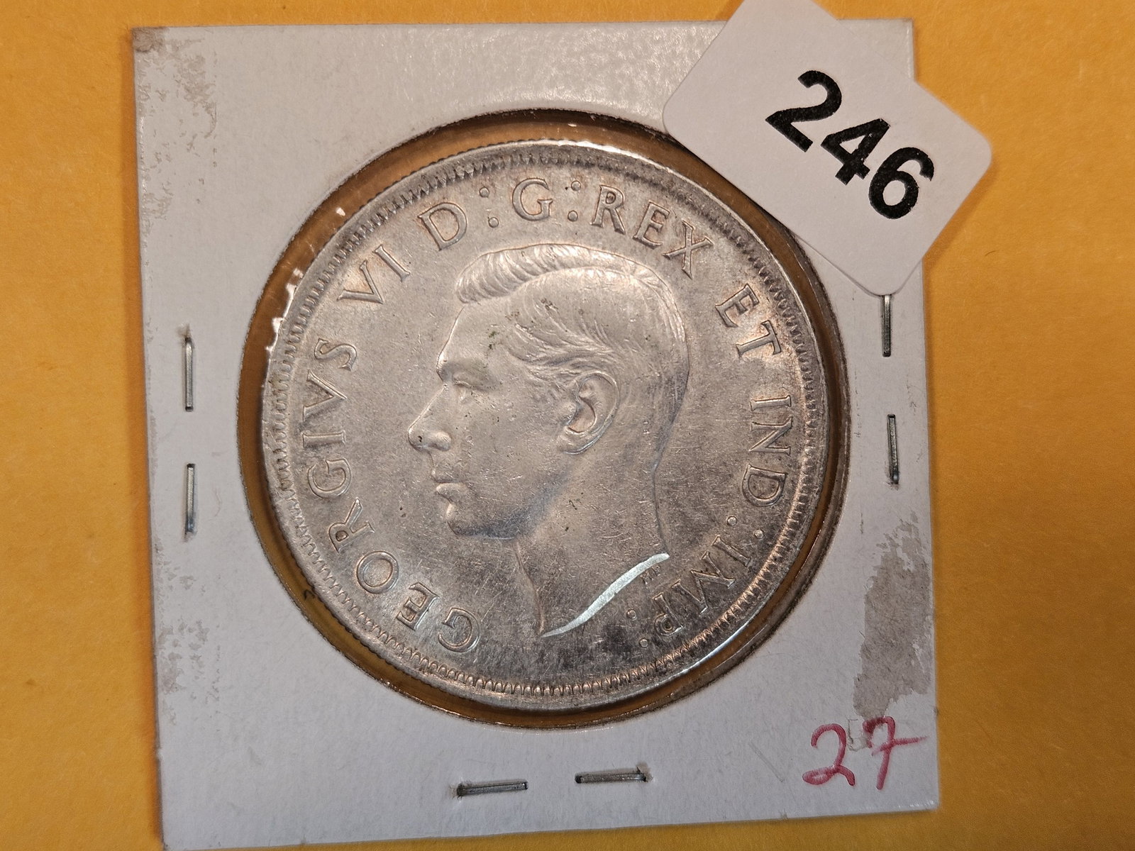 1938 Canada Silver Dollar (1 of 2)