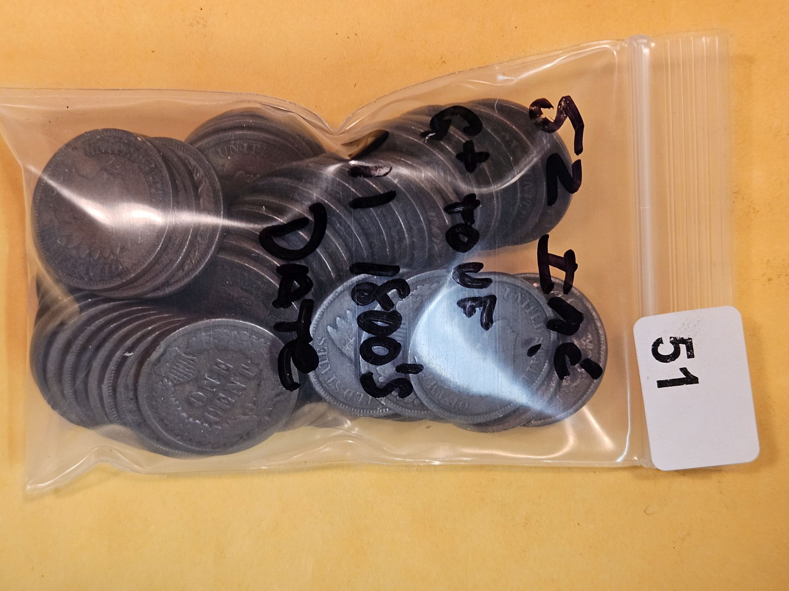 Fifty-Two Indian Cents (1 of 1)