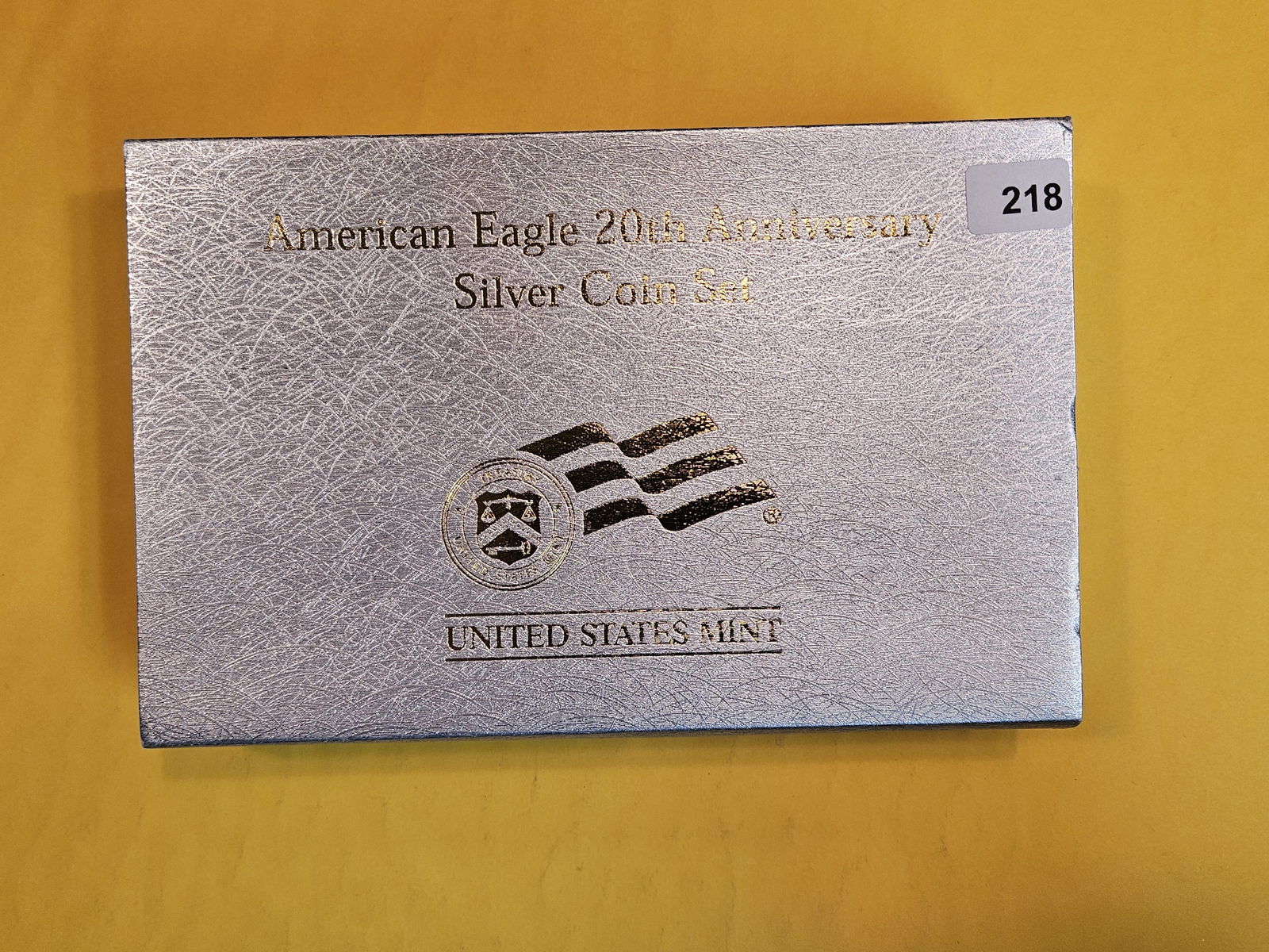 American Eagle 20th Anniversary Silver Coin Set (1 of 5)