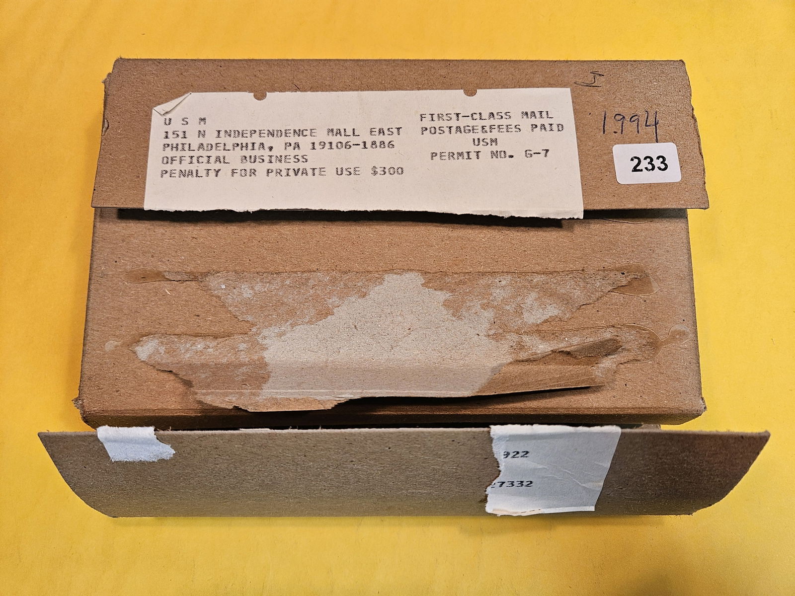 Five 1994 US Mint Sets in OGP (1 of 2)