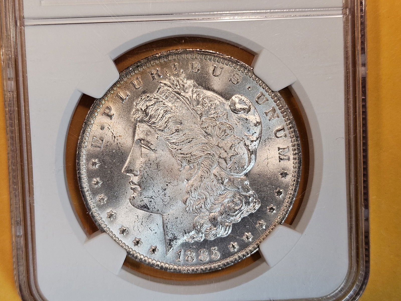 NGC 1885-O Morgan Dollar in Mint State 64 PLUS (1 of 5)