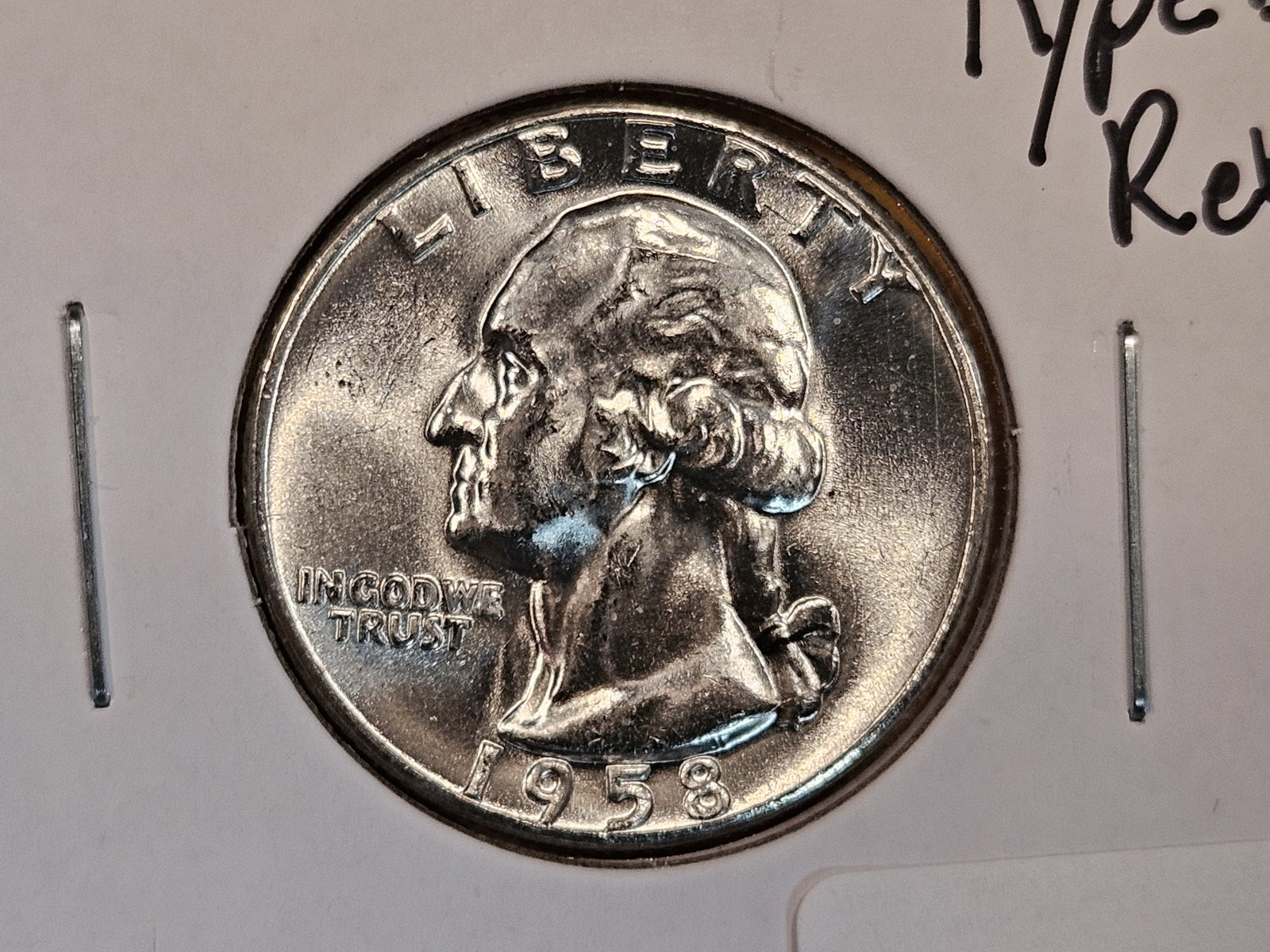 VARIETY! GEM Brilliant Uncirculated 1958 Washington Quarter (1 of 4)