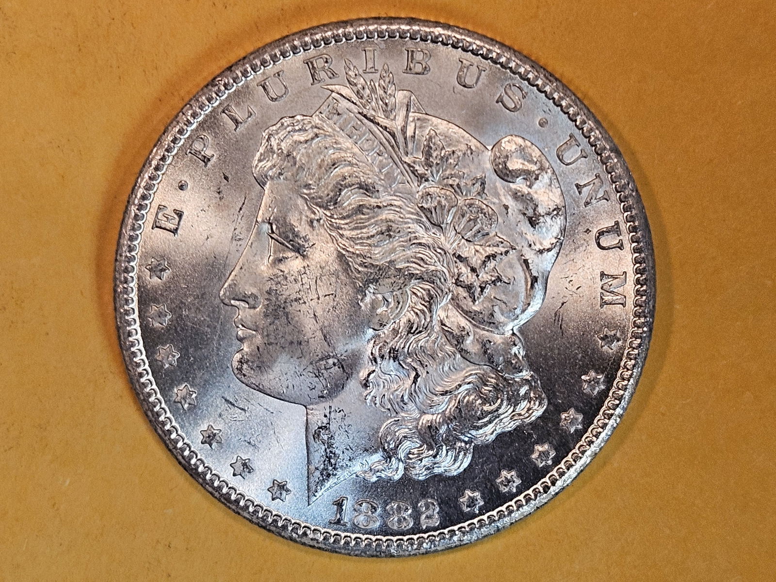 ** KEY DATE ** 1882-CC Morgan Silver Dollar in Choice Brilliant Uncirculated plus (1 of 8)