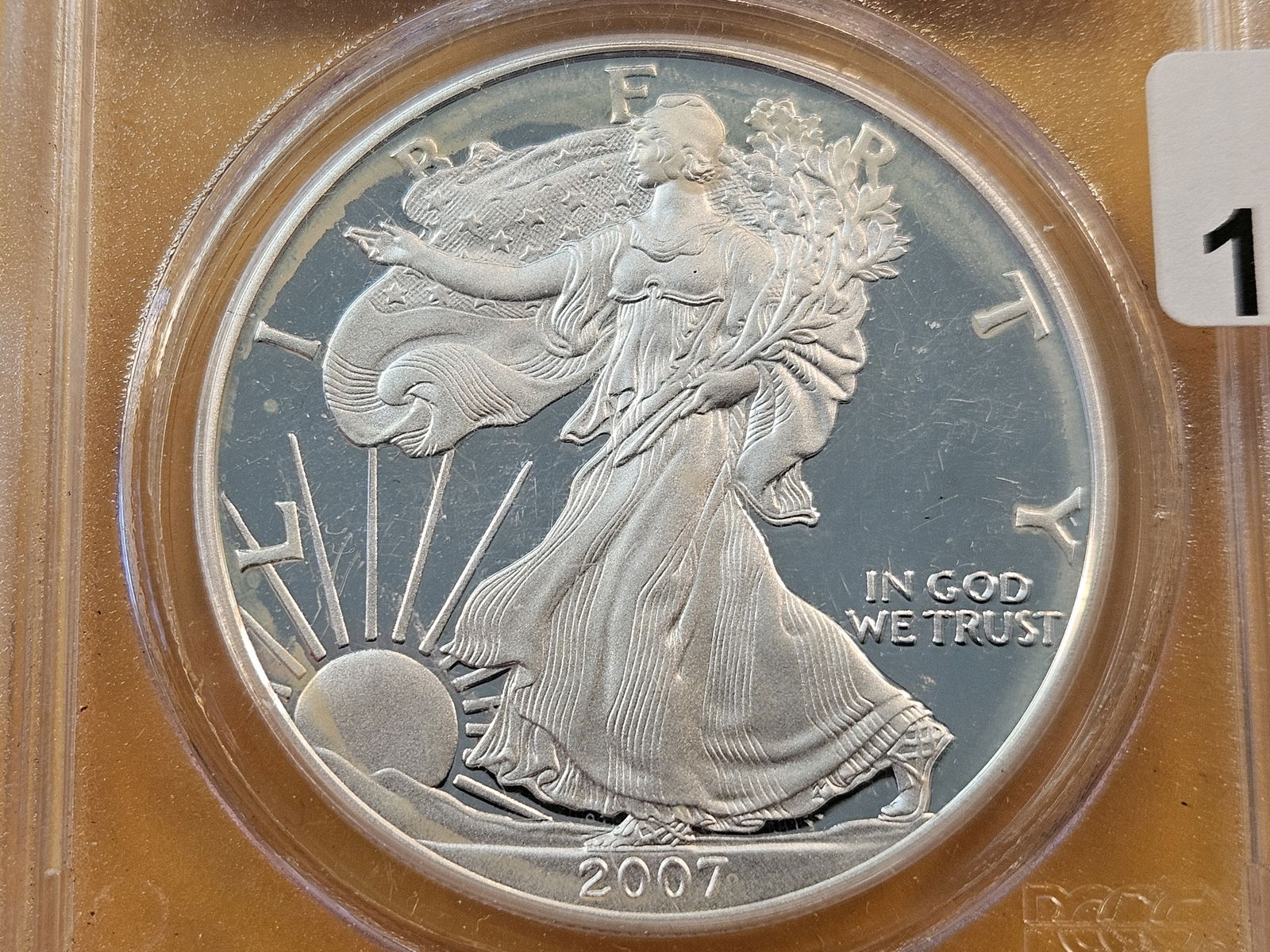 PCGS Graded 2007-W Proof American Silver Eagle (1 of 5)