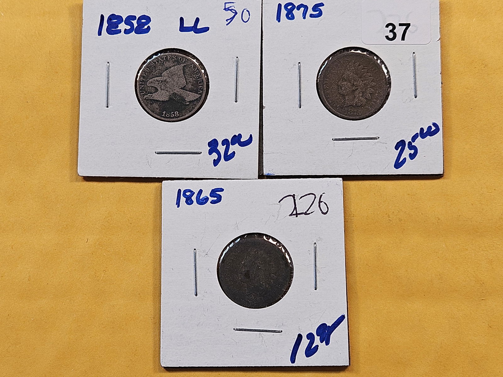 Three older Circulated Cents (1 of 8)