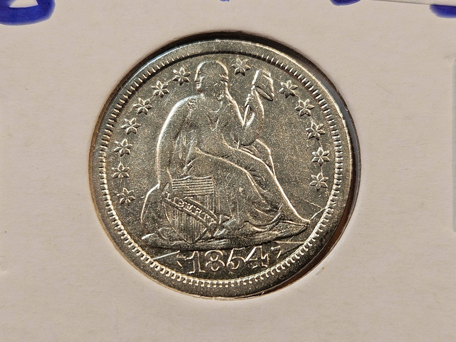 Better Date 1854-O "Arrows" Seated Liberty Dime (1 of 4)