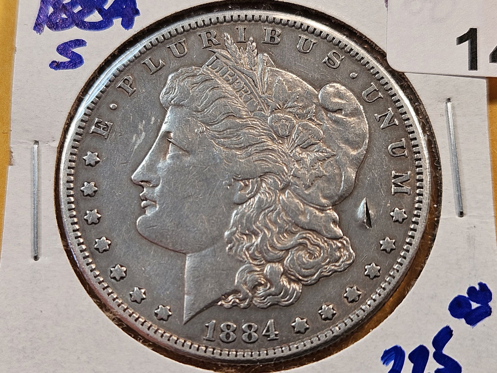 Semi-Key Date 1884-S Morgan Silver Dollar (1 of 4)