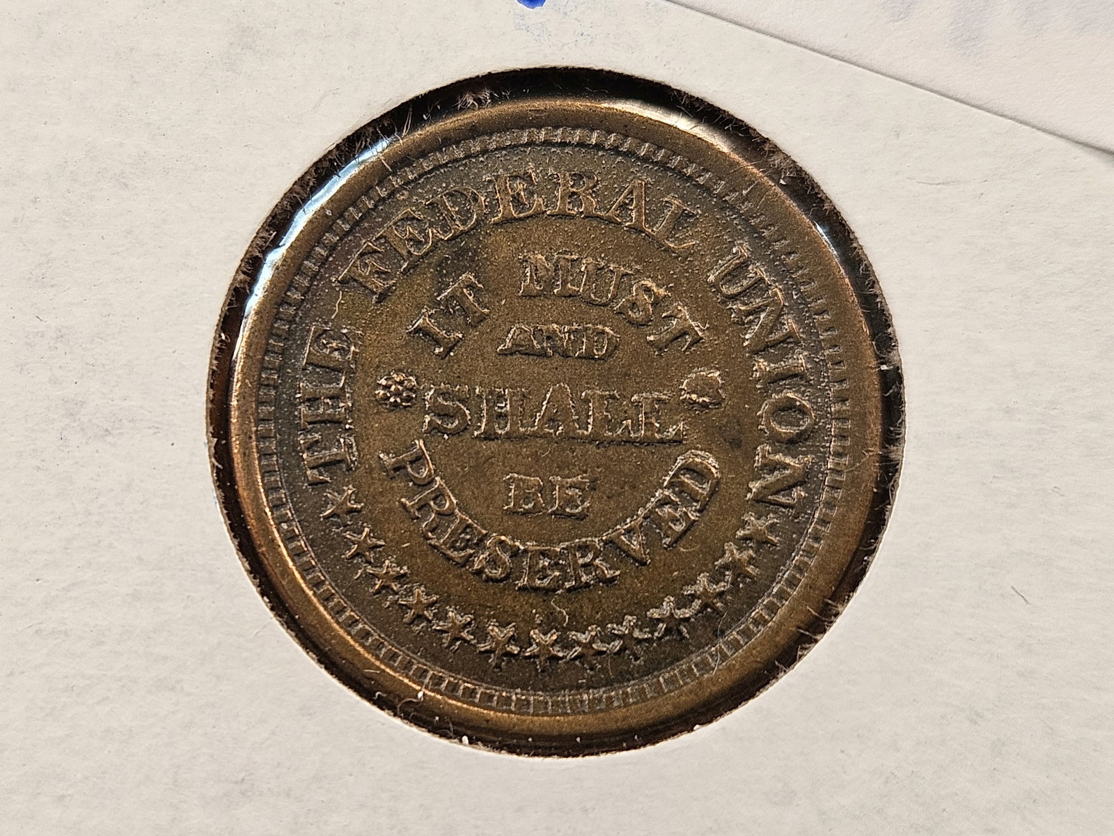 The Federal Union Civil War Token: Army and Navy