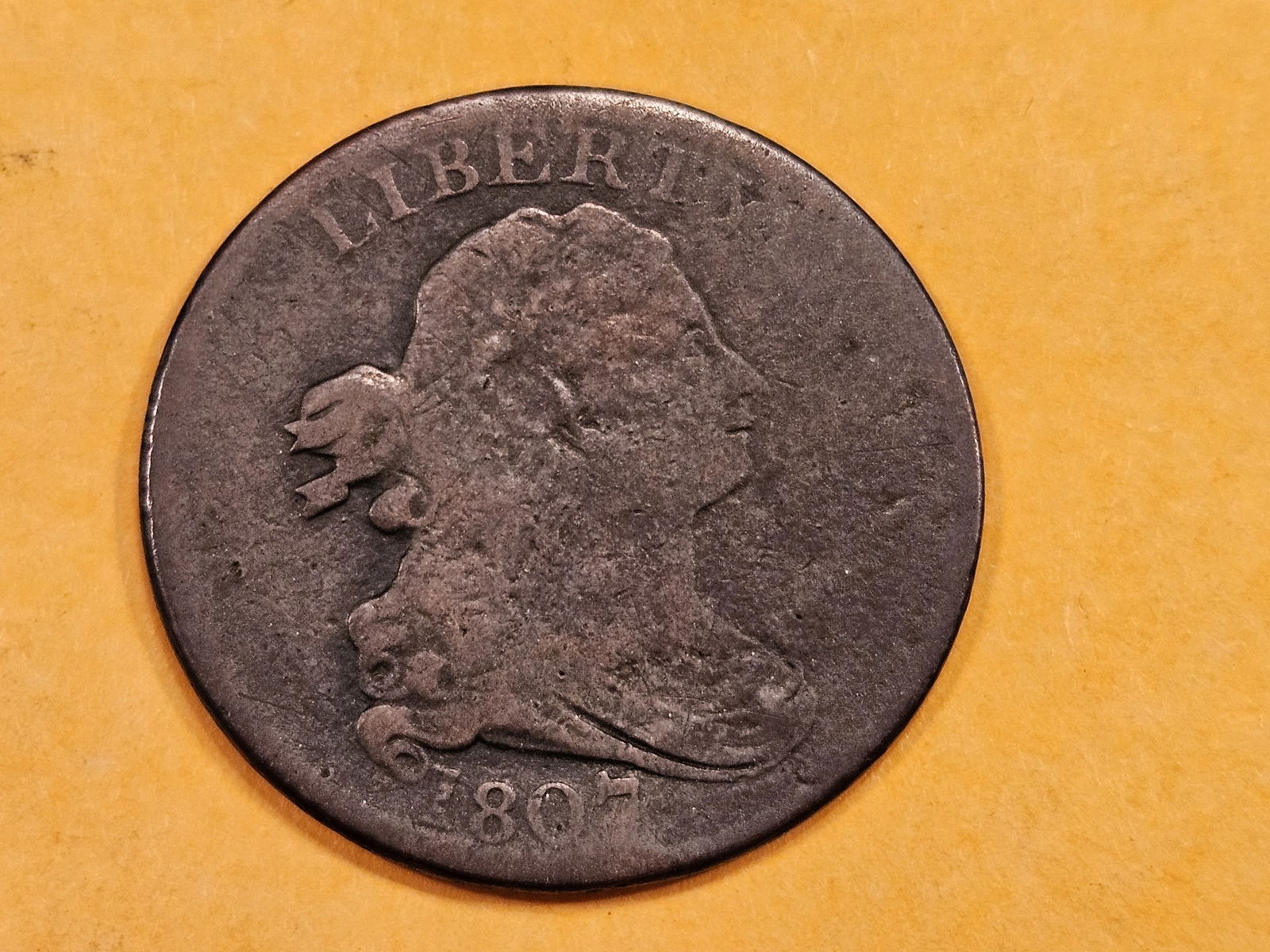 1807 Draped Bust Half Cent (1 of 5)