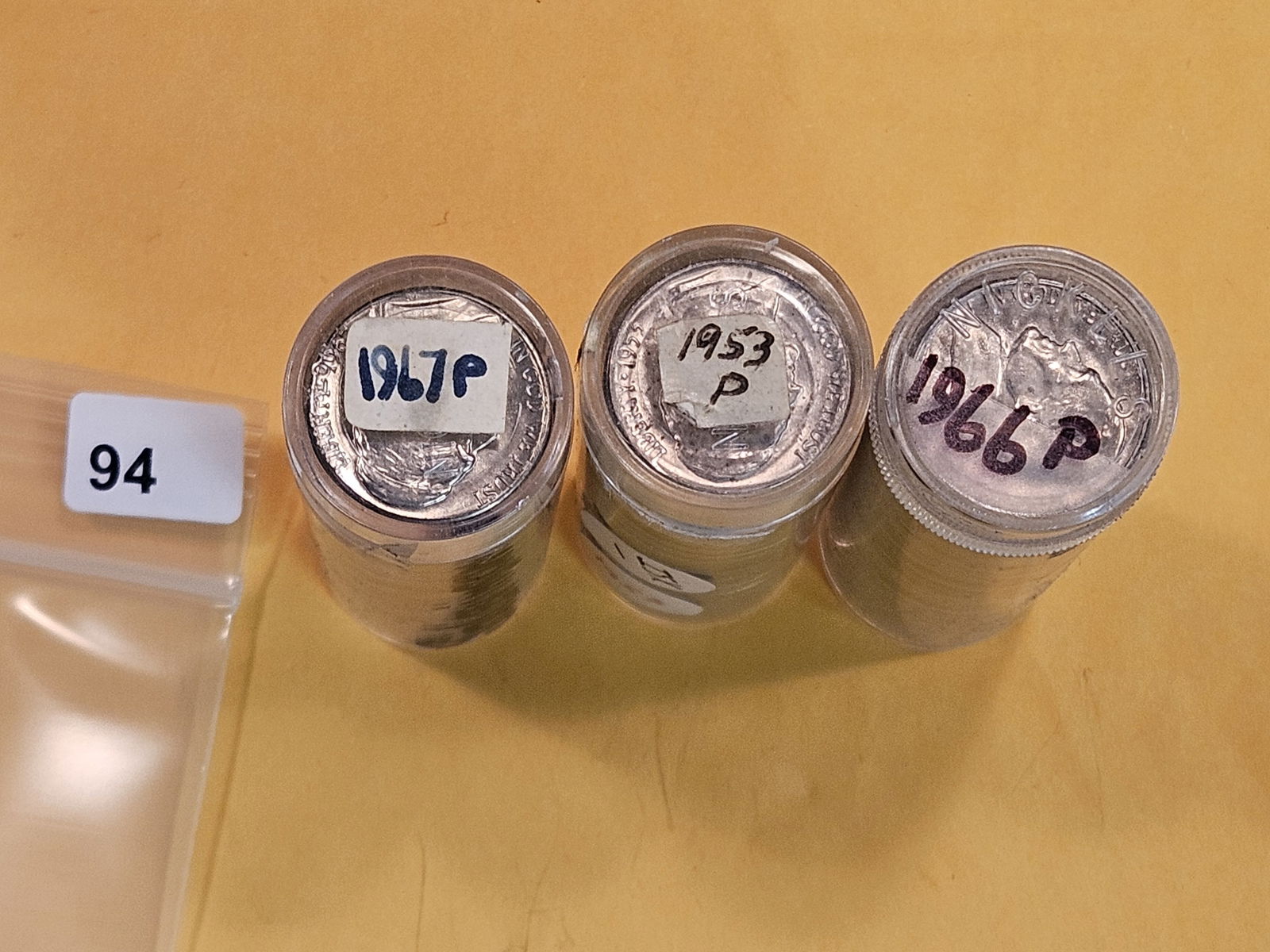 Three Better date, Brilliant Uncirculated, Jefferson Nickel rolls (1 of 2)
