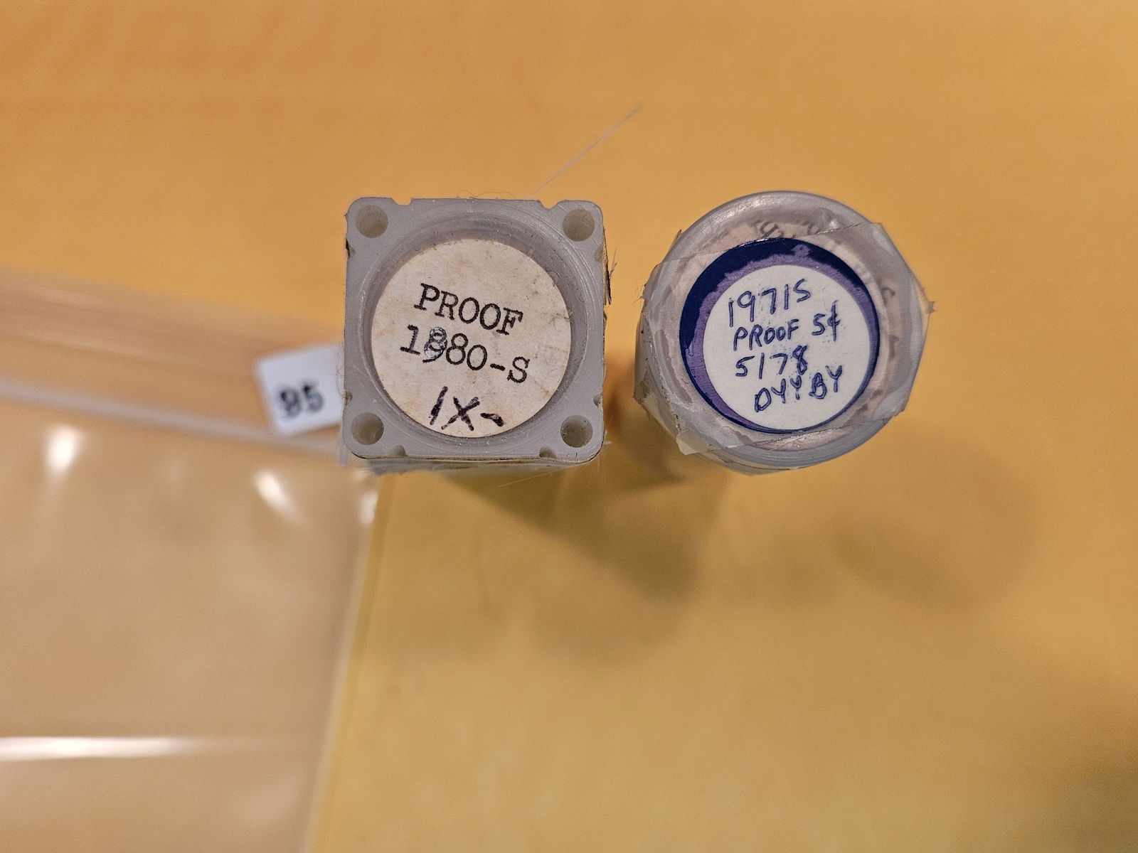 Two Proof Jefferson Nickel Rolls (1 of 2)