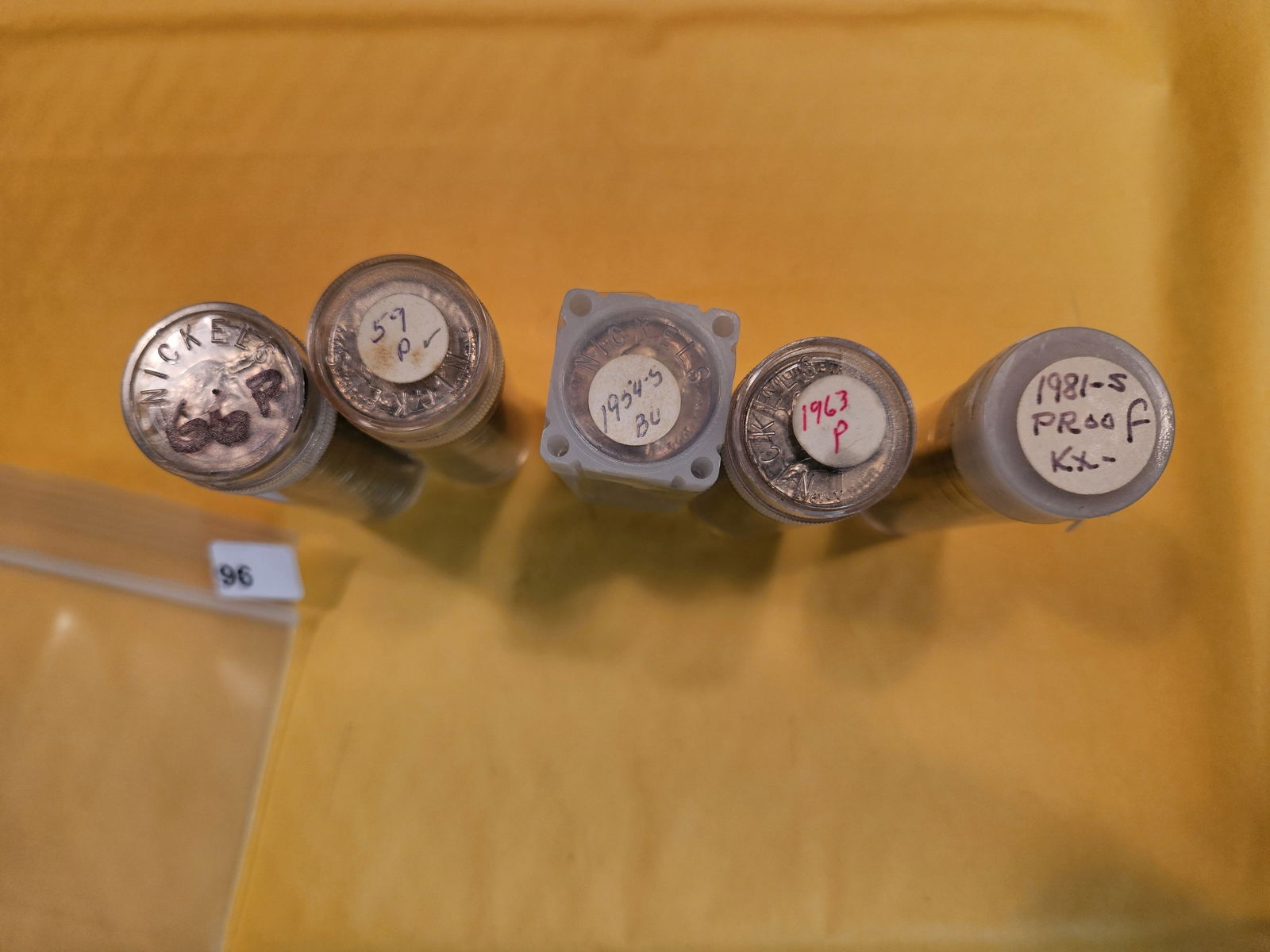 Five better rolls of Jefferson Nickels (1 of 2)