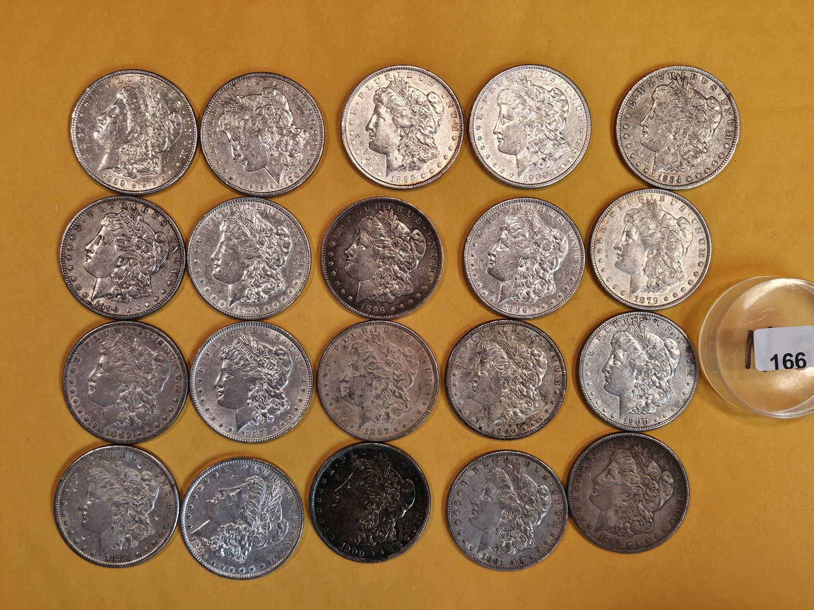 ** FULL ROLL ** Twenty Morgan Silver Dollars (1 of 5)