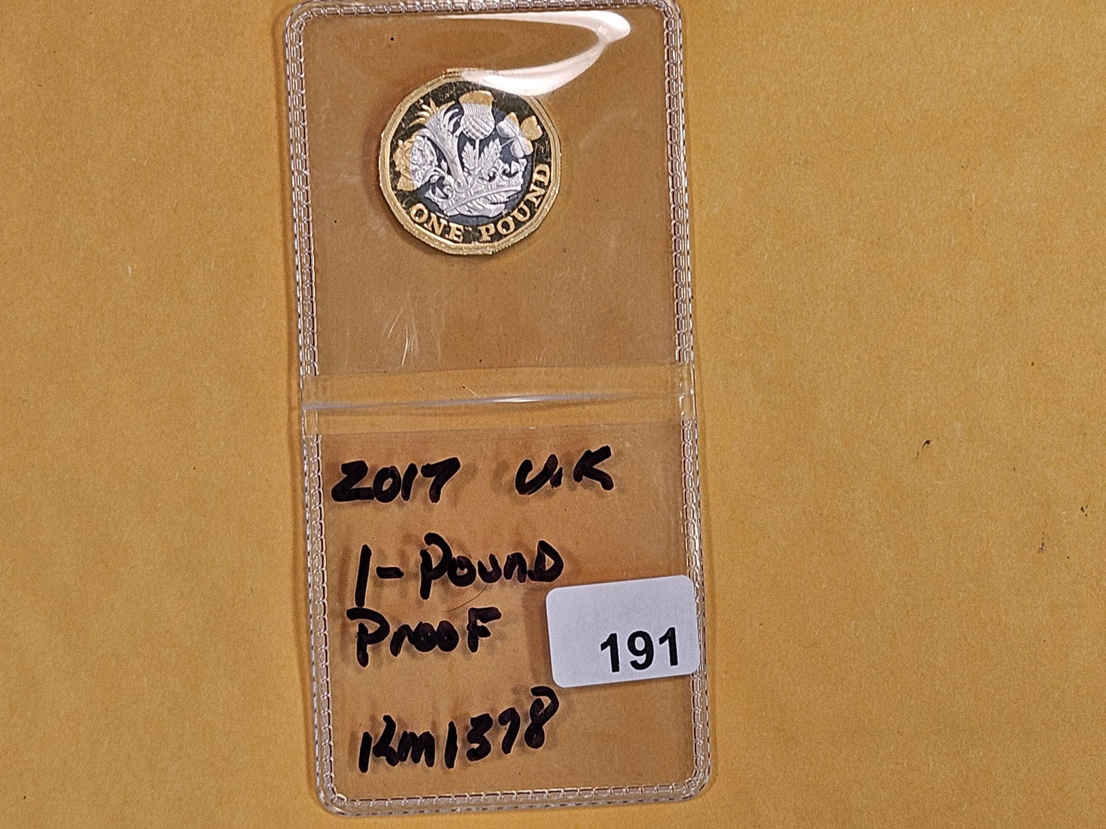 GEM Proof 2017 United Kingdom One Pound Proof (1 of 3)