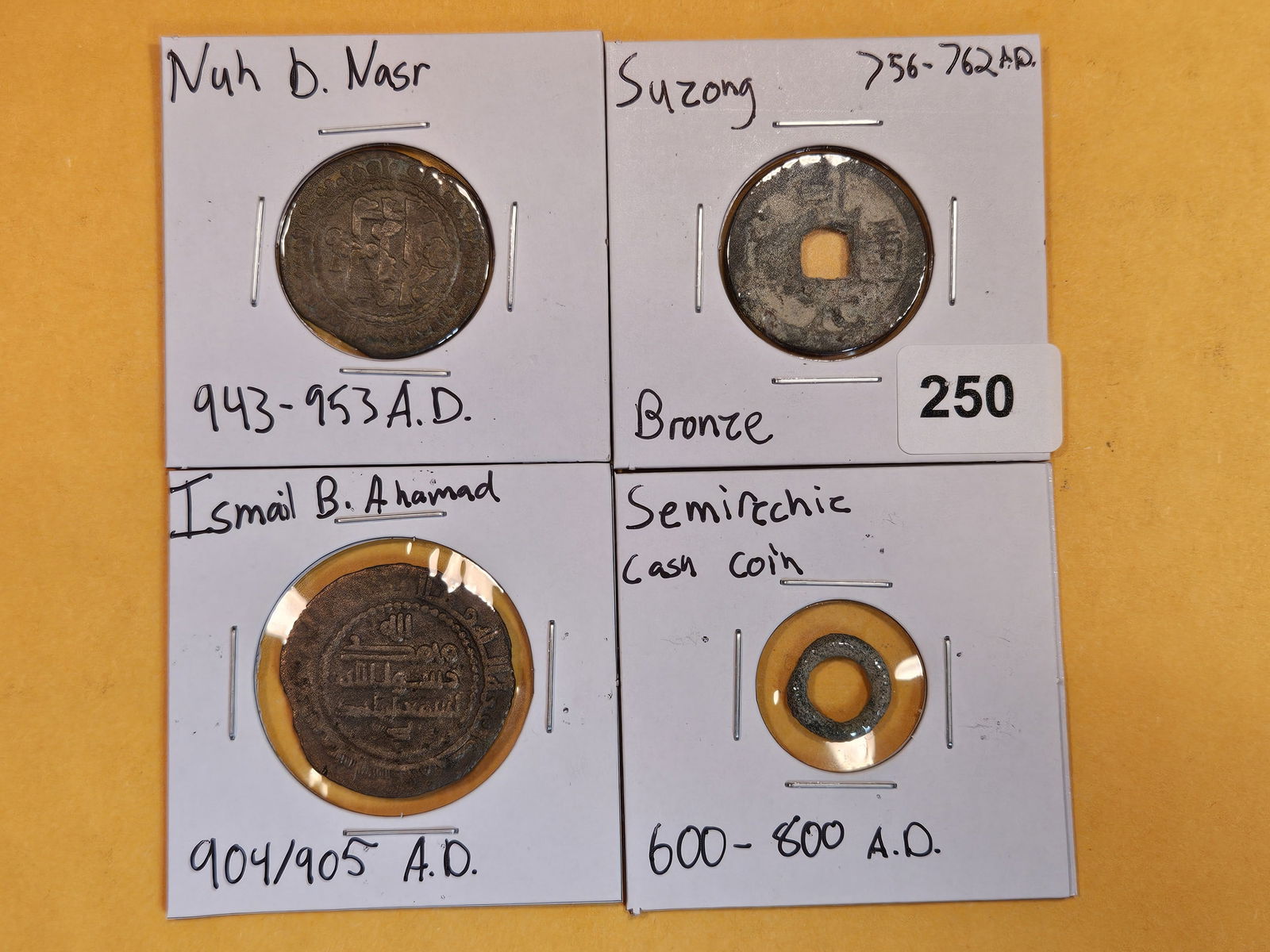 ANCIENTS! Four mixed ancient coins (1 of 9)