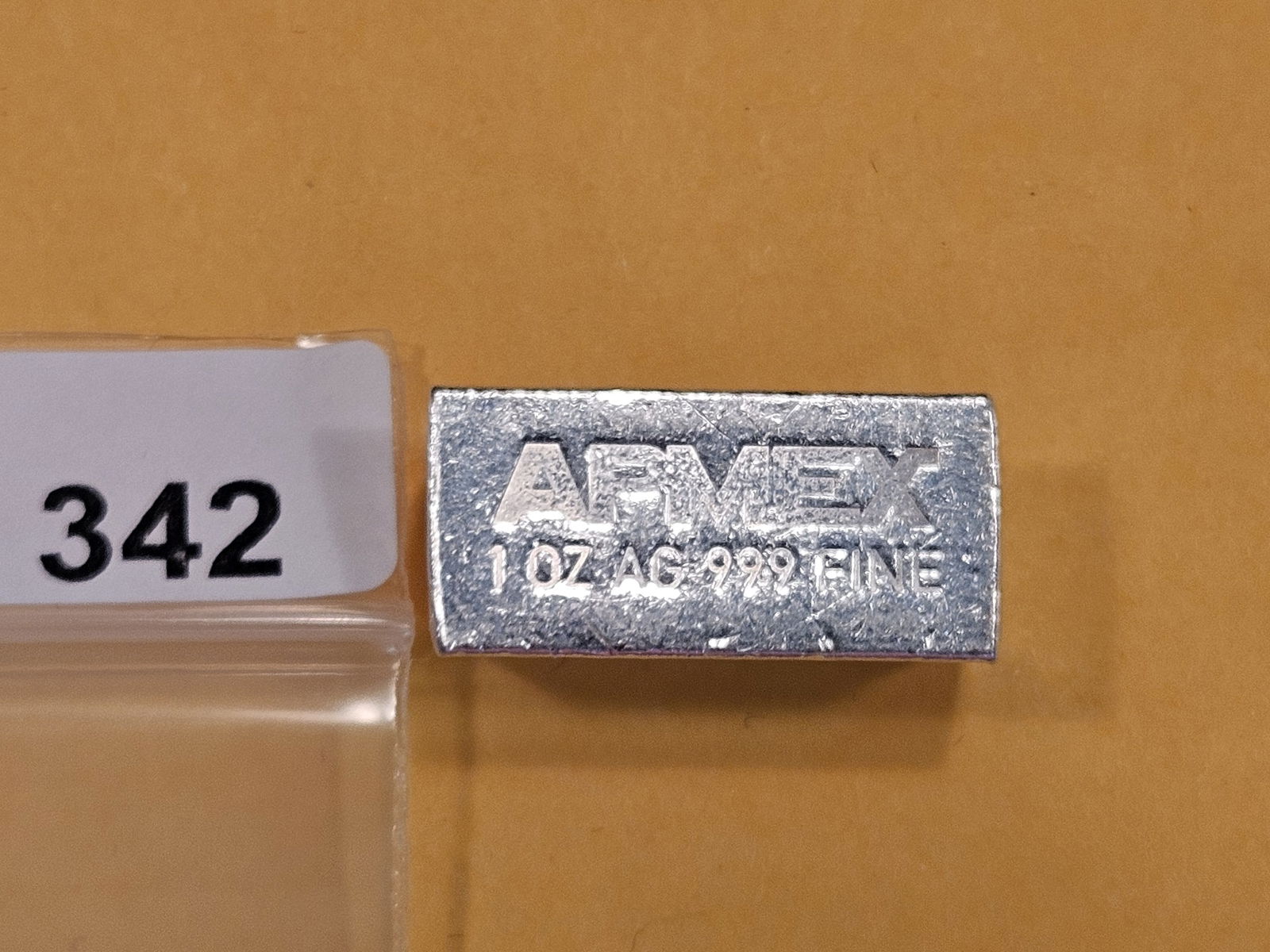 One Troy ounce .999 fine silver bar (1 of 3)
