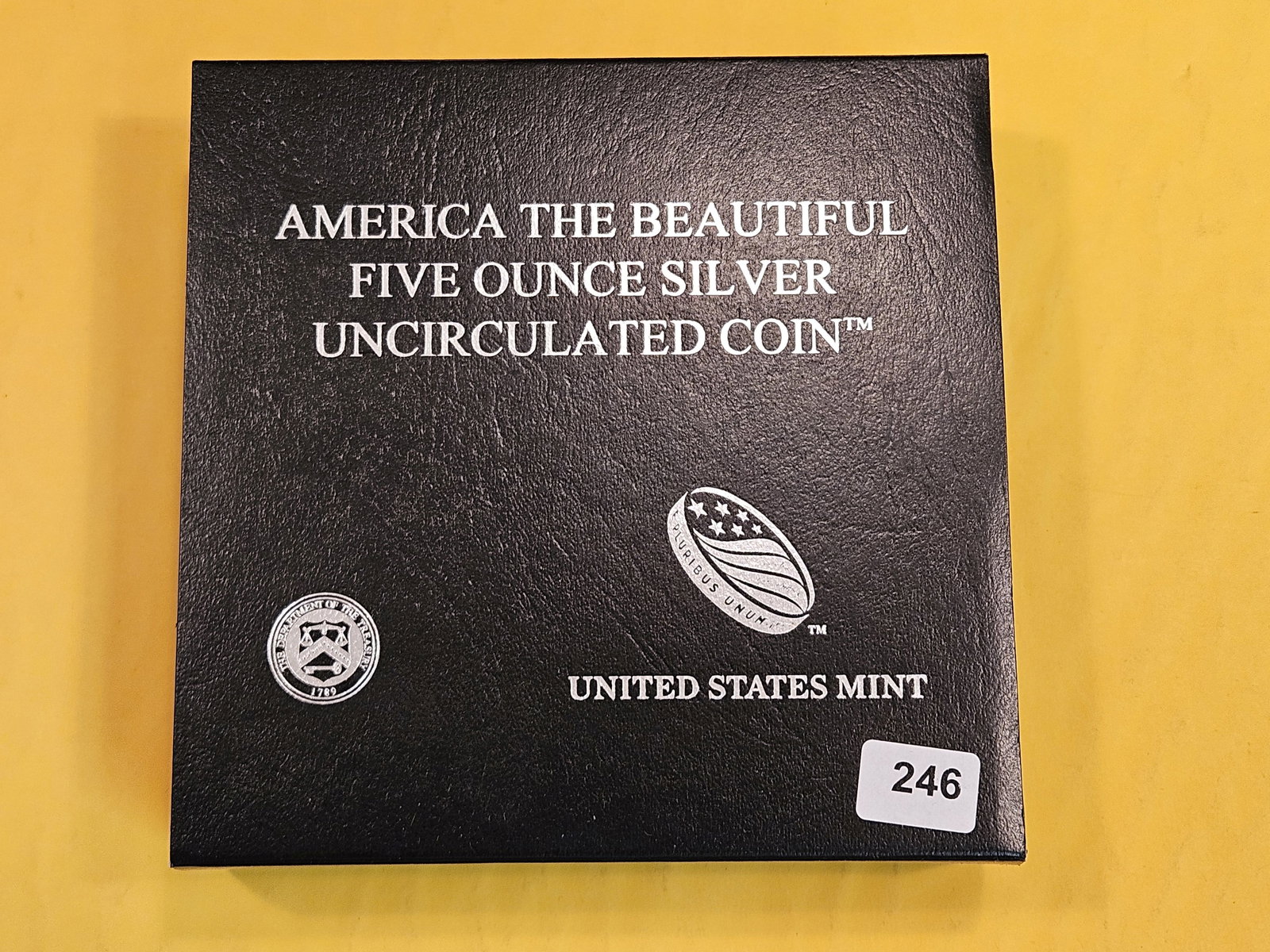 GEM 2012 America the Beautiful 5-ounce Silver Uncirculated Coin (1 of 4)