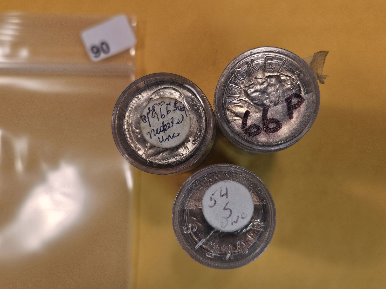 Three Better date rolls of Brilliant Uncirculated Jefferson Nickels (1 of 2)