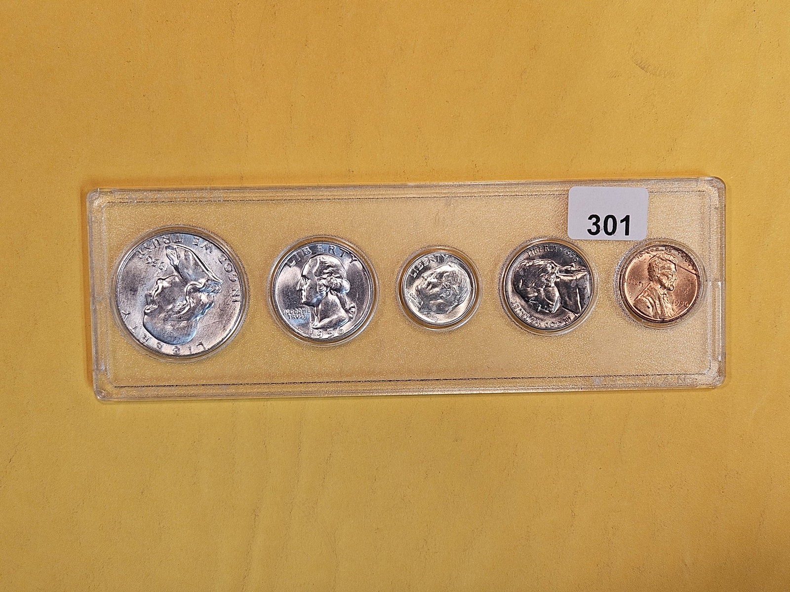 Nice, Brilliant Uncirculated 1956 year coin set (1 of 7)