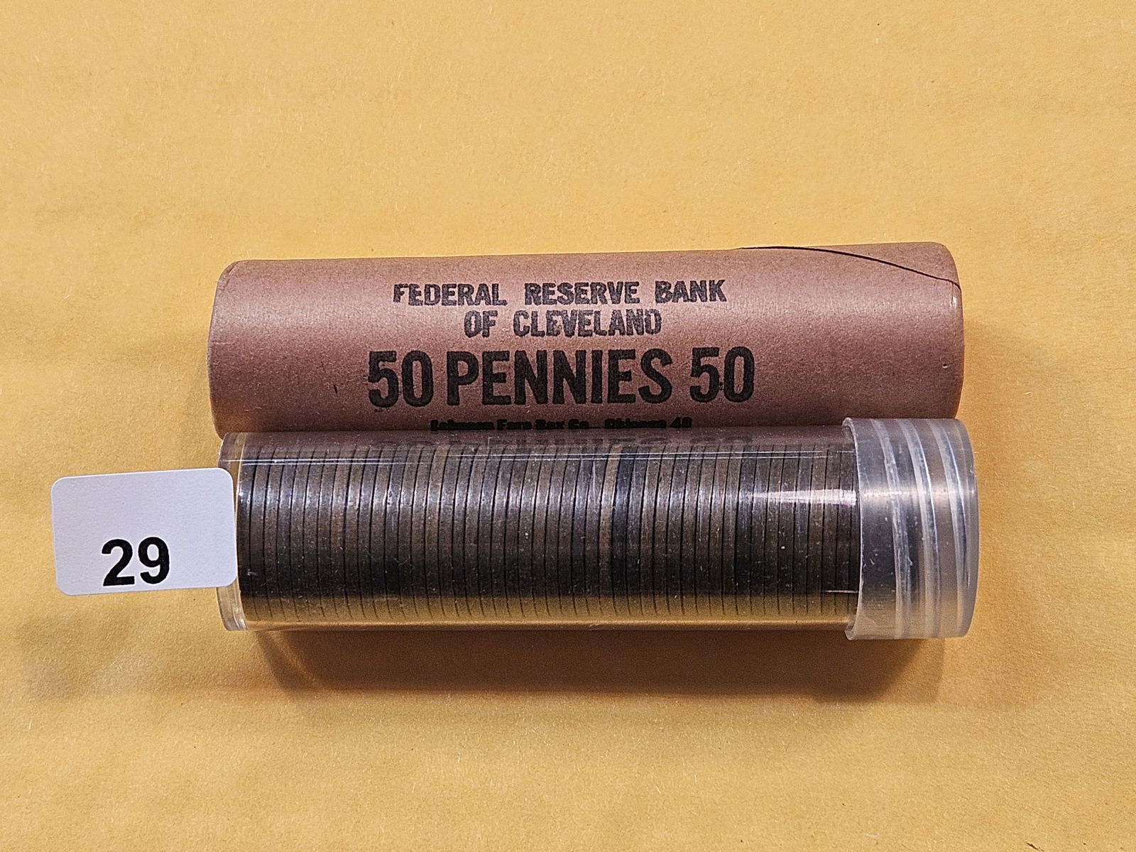 Two Rolls of Lincoln Cents, Wheat and Memorial Reverse (1 of 4)