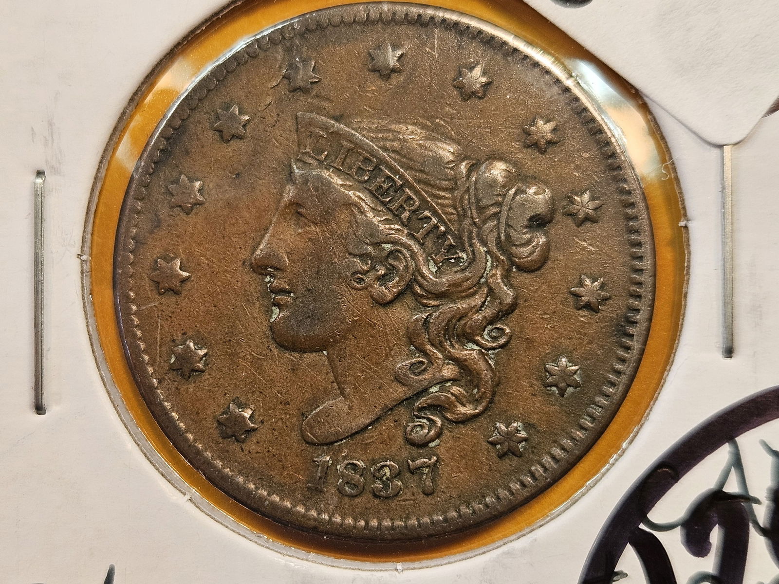 1837 Coronet Head Large Cent (1 of 4)