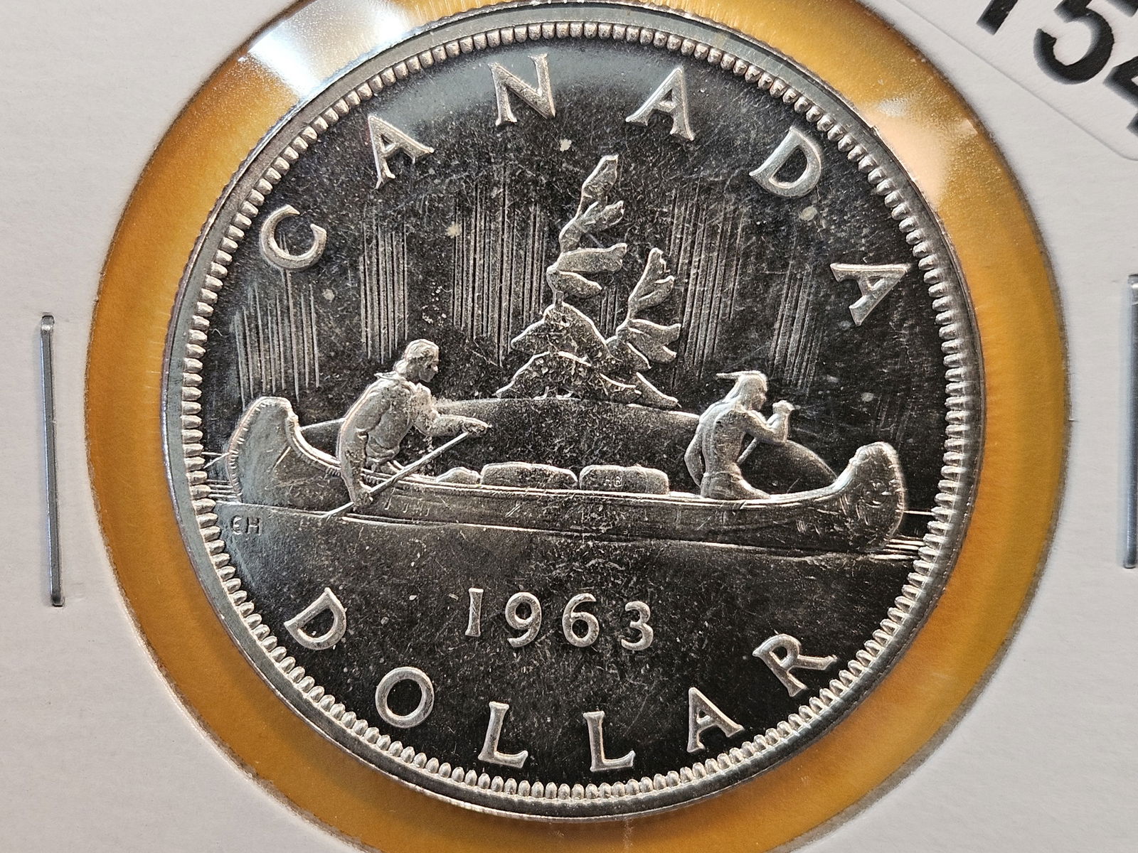 1963 Canadian Proof-Like Silver Dollar (1 of 4)