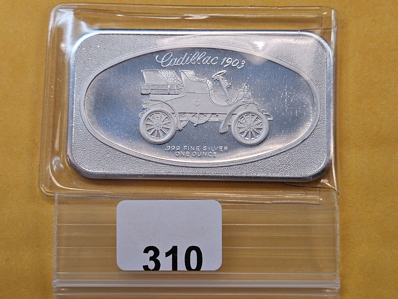 One Troy Ounce .999 Silver Art Bar (1 of 2)