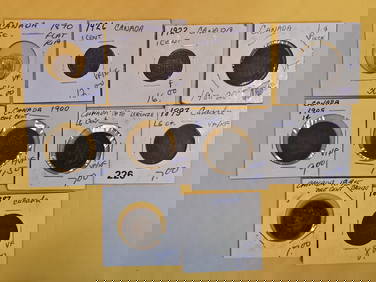 Ten nice mixed Canadian Coins (1 of 6)