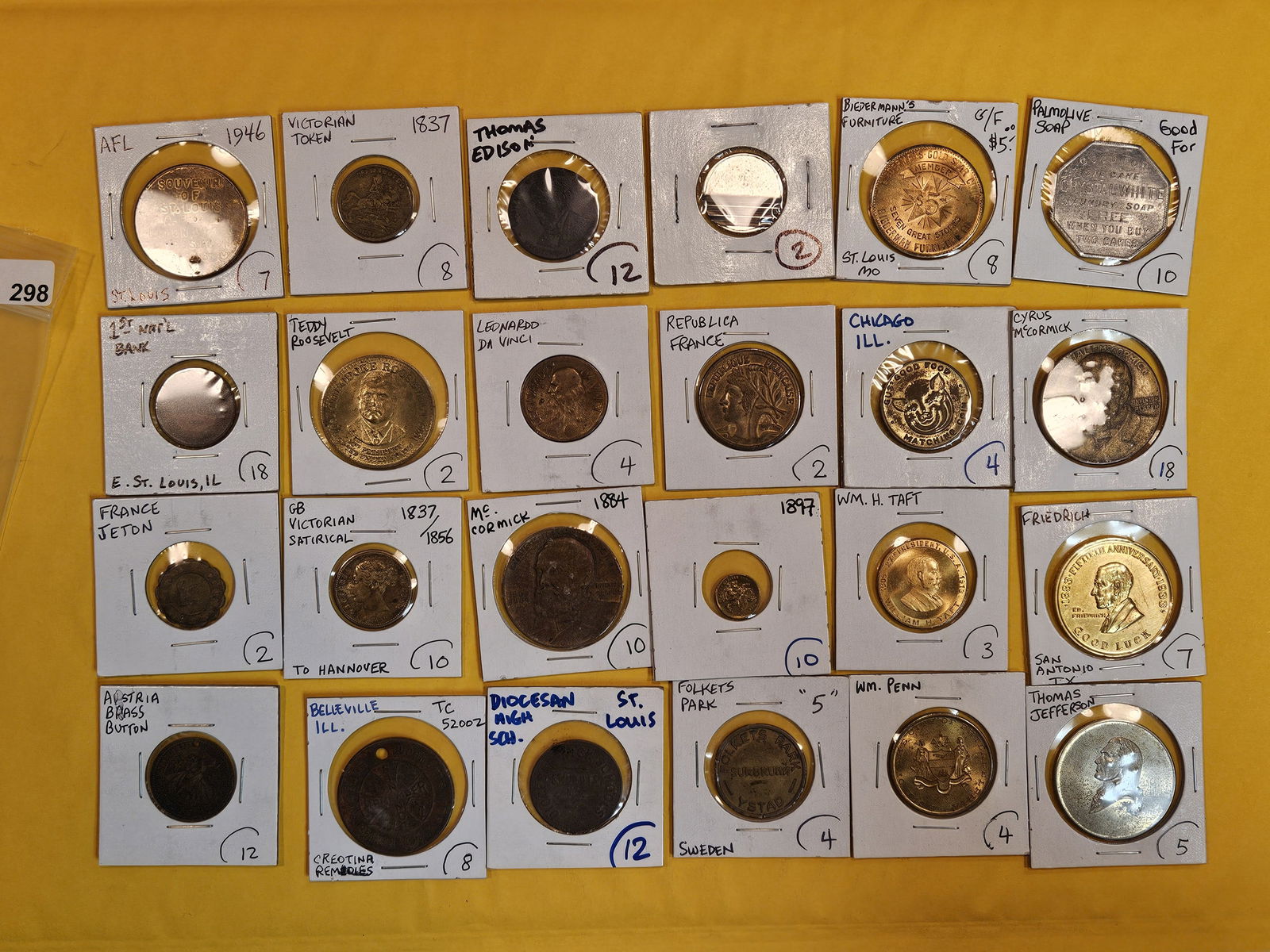 EXONUMIA!: Twenty-four super cool tokens and replicas