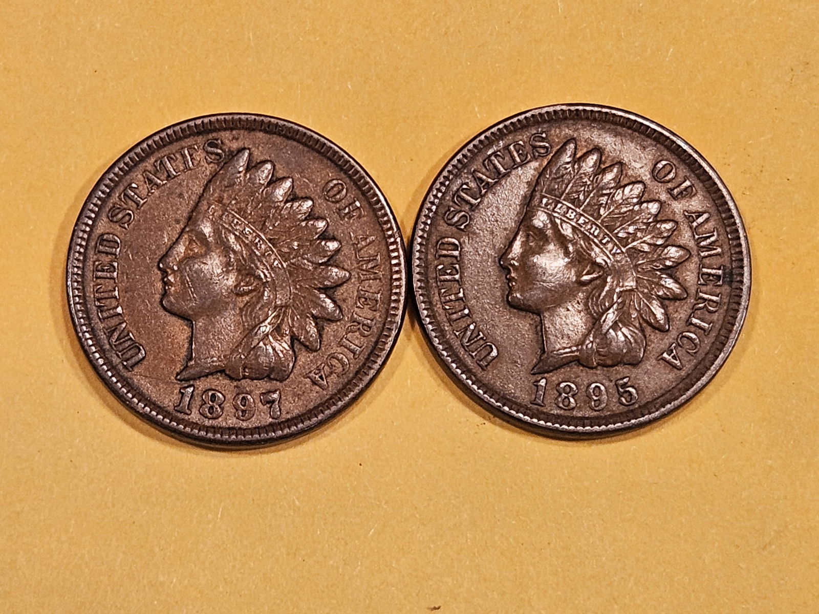 Two nicer Indian Cents in Extra Fine ++ (1 of 3)