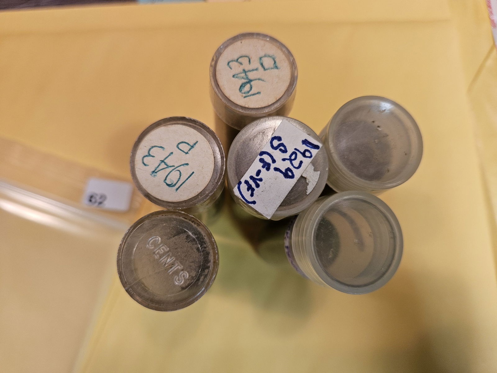 Six Rolls of mixed Wheat cents (1 of 2)